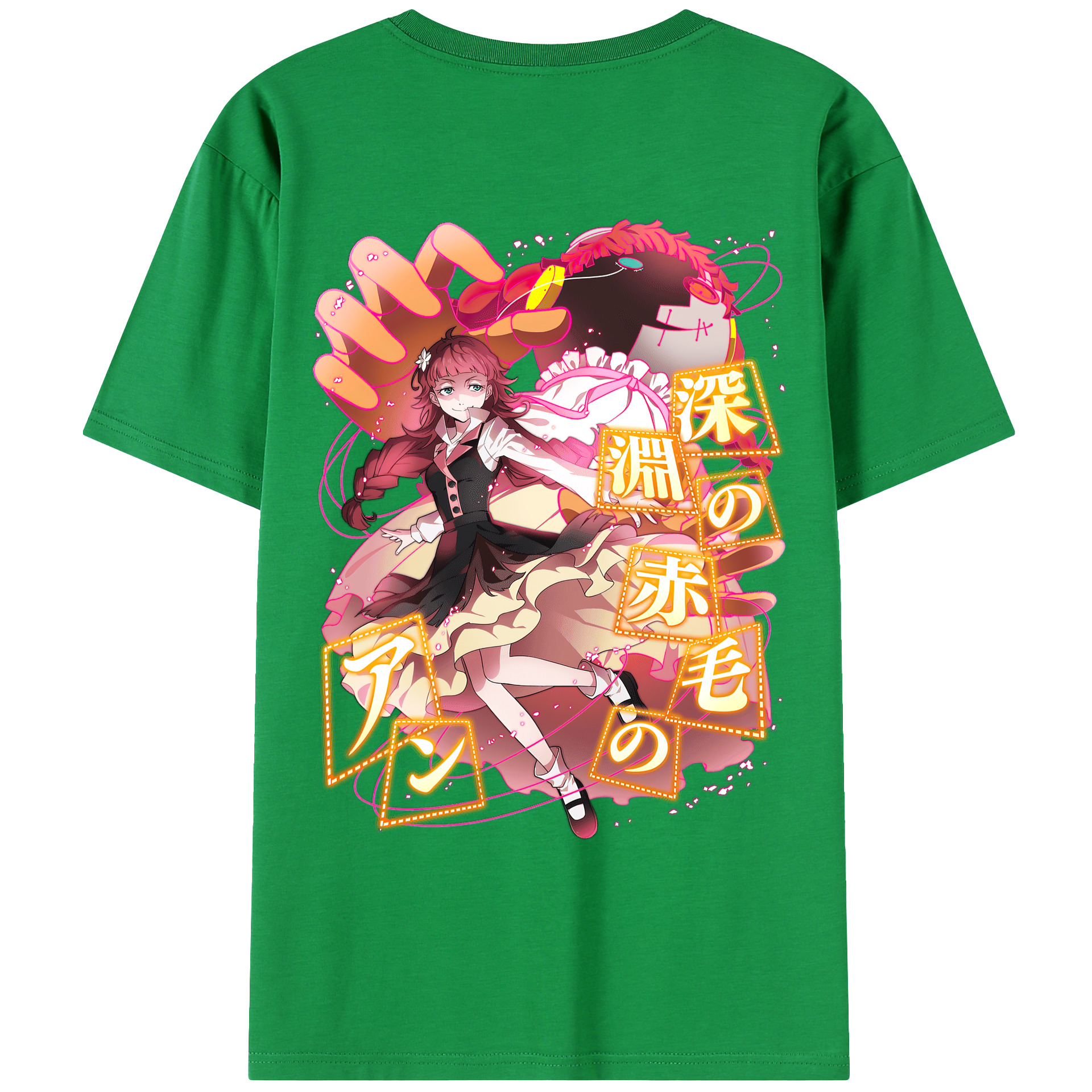 （画像用） 文豪ストレイドッグス Bungo Stray Dogs 綿100％ メンズ半袖Tシャツ（バックプリント） 通気性