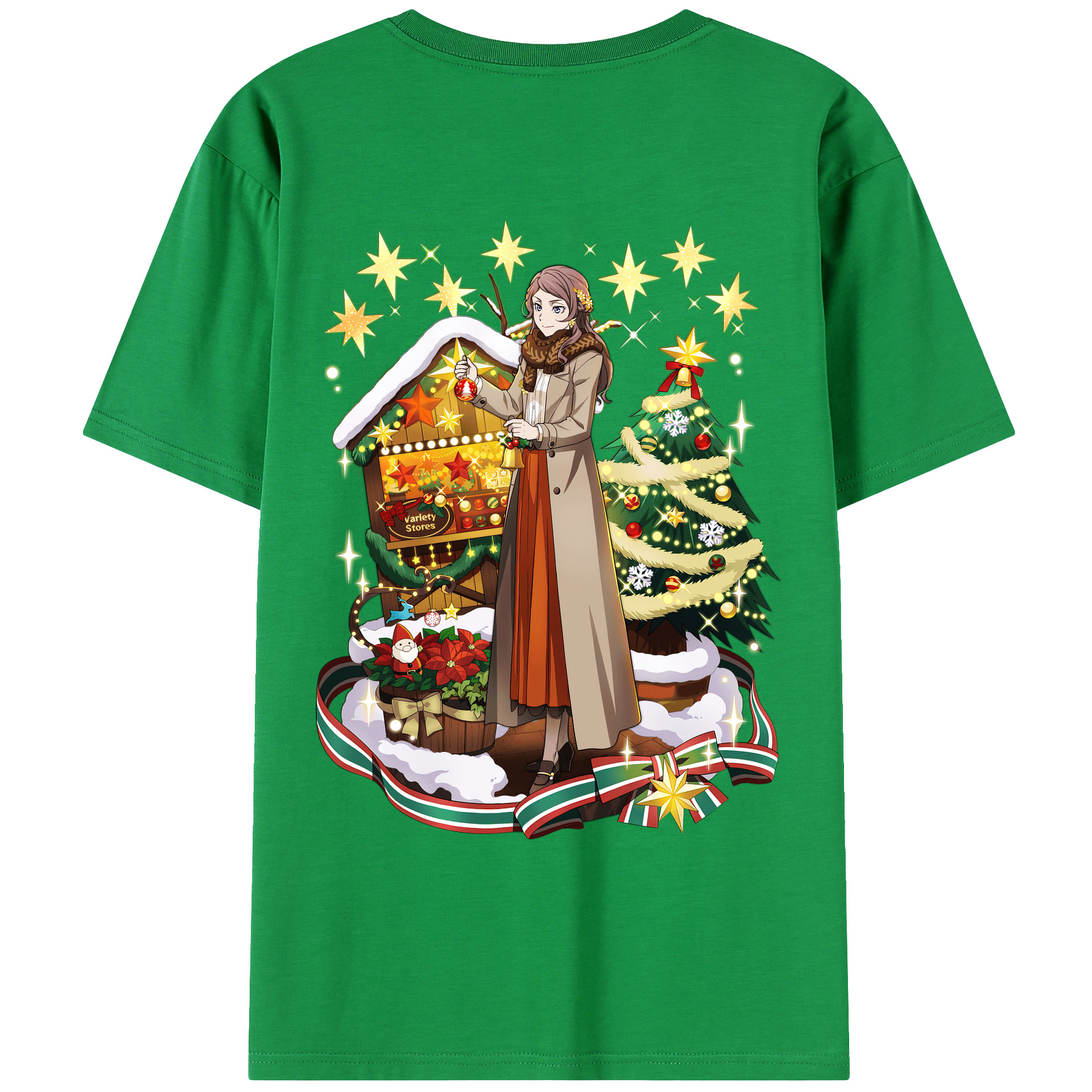 （画像用） 文豪ストレイドッグス Bungo Stray Dogs 綿100％ メンズ半袖Tシャツ（バックプリント） 通気性