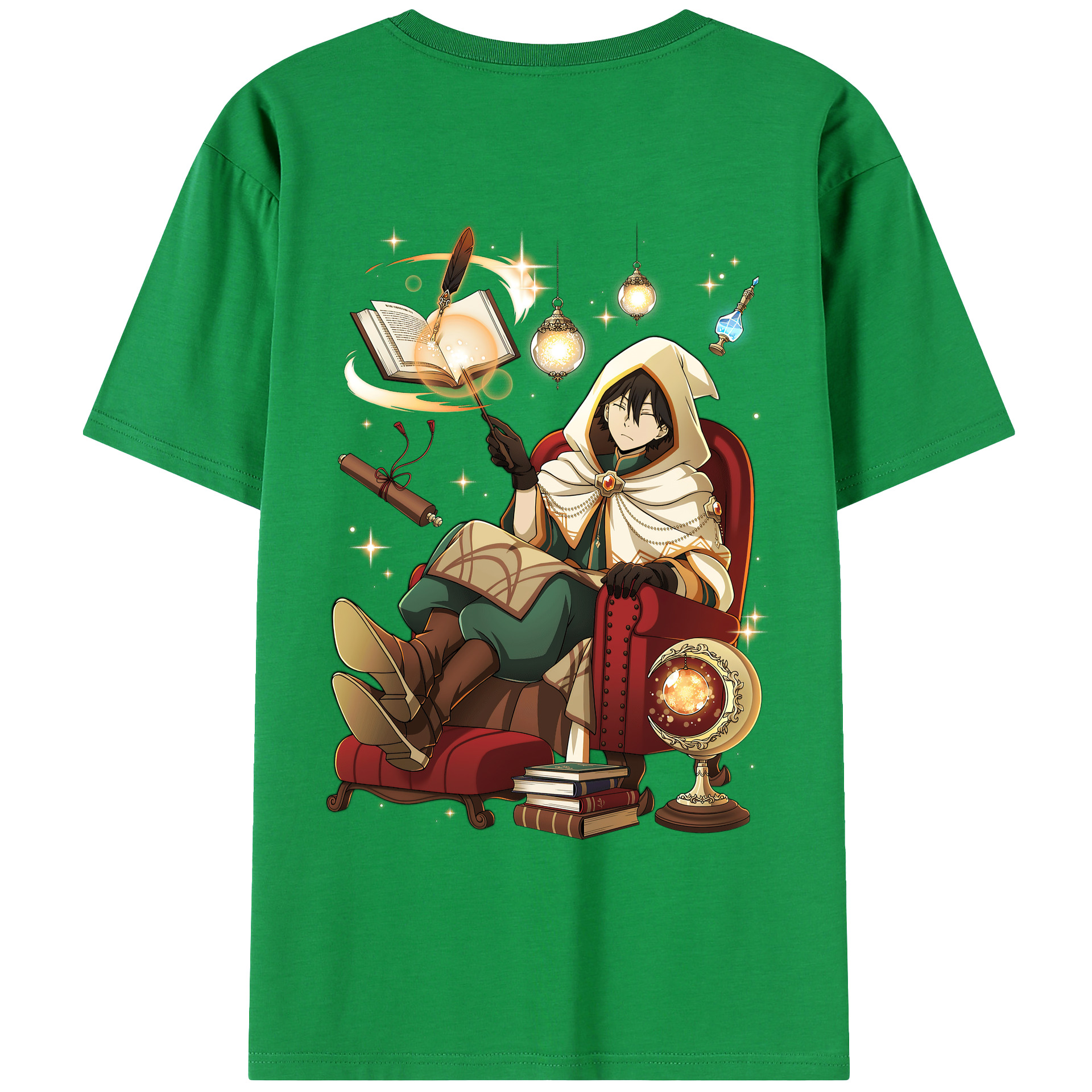 （画像用） 文豪ストレイドッグス Bungo Stray Dogs 綿100％ メンズ半袖Tシャツ（バックプリント） 通気性