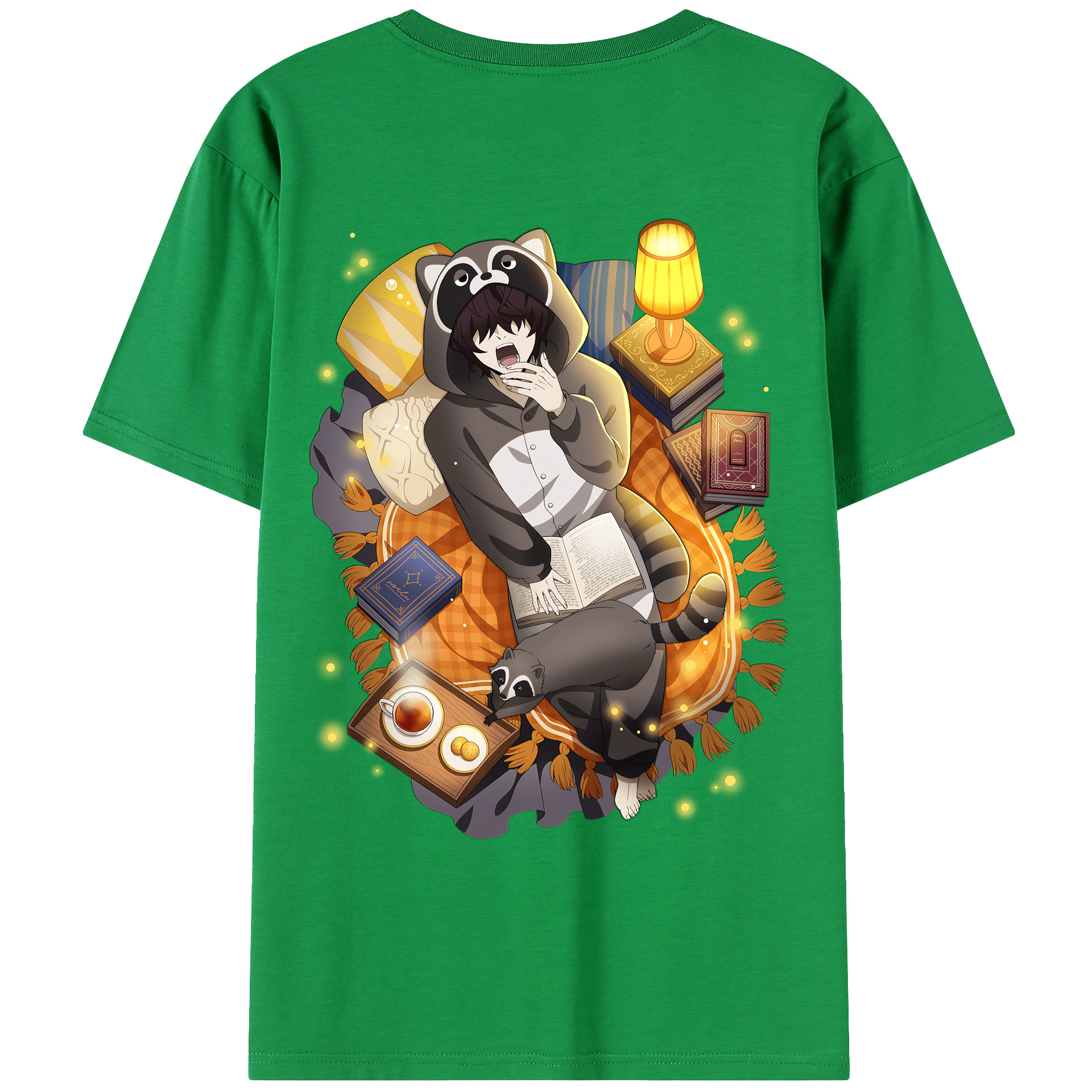 （画像用） 文豪ストレイドッグス Bungo Stray Dogs 綿100％ メンズ半袖Tシャツ（バックプリント） 通気性