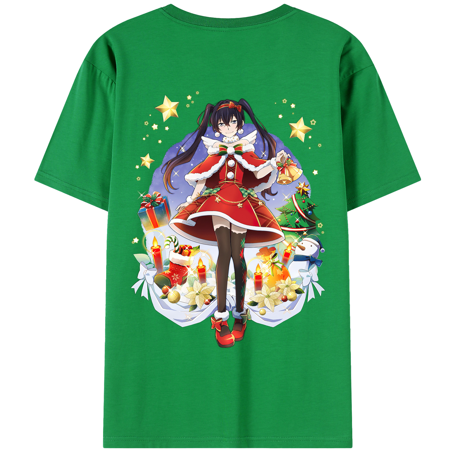 （画像用） 文豪ストレイドッグス Bungo Stray Dogs 綿100％ メンズ半袖Tシャツ（バックプリント） 通気性