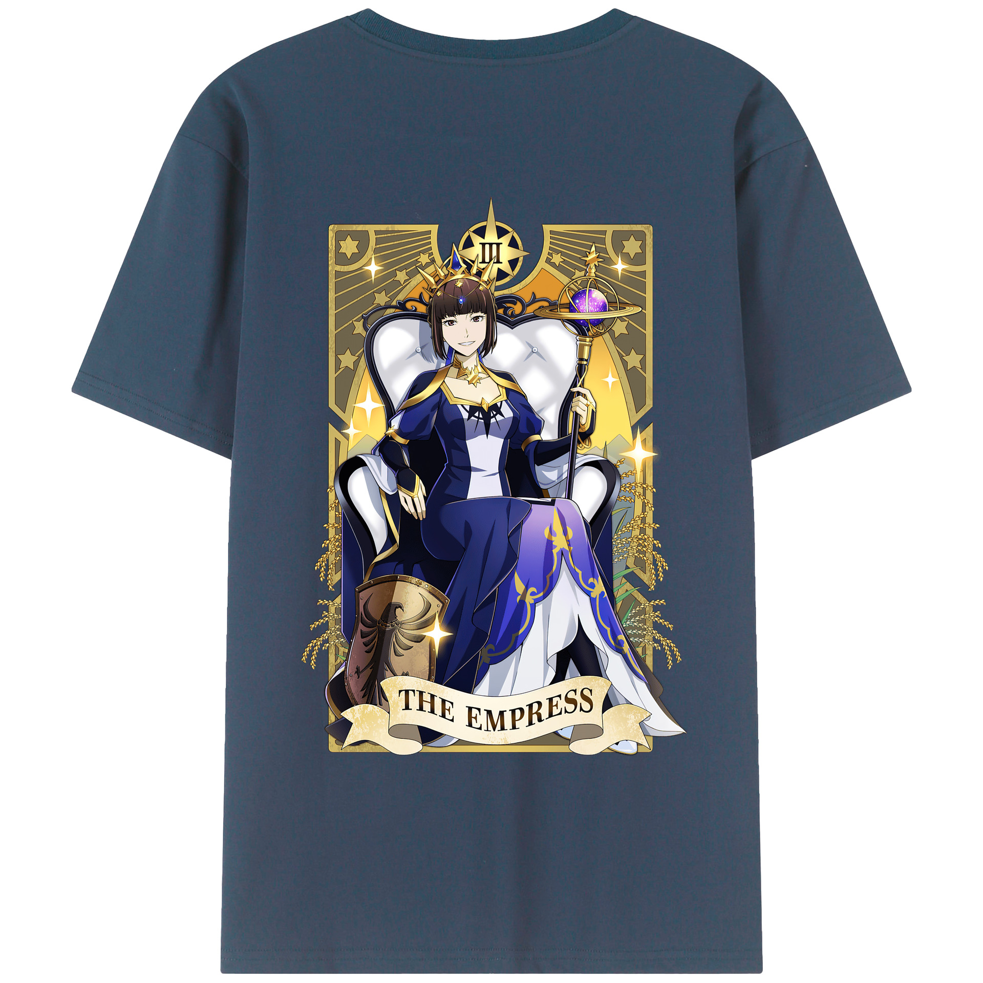 （画像用） 文豪ストレイドッグス Bungo Stray Dogs 綿100％ メンズ半袖Tシャツ（バックプリント） 通気性