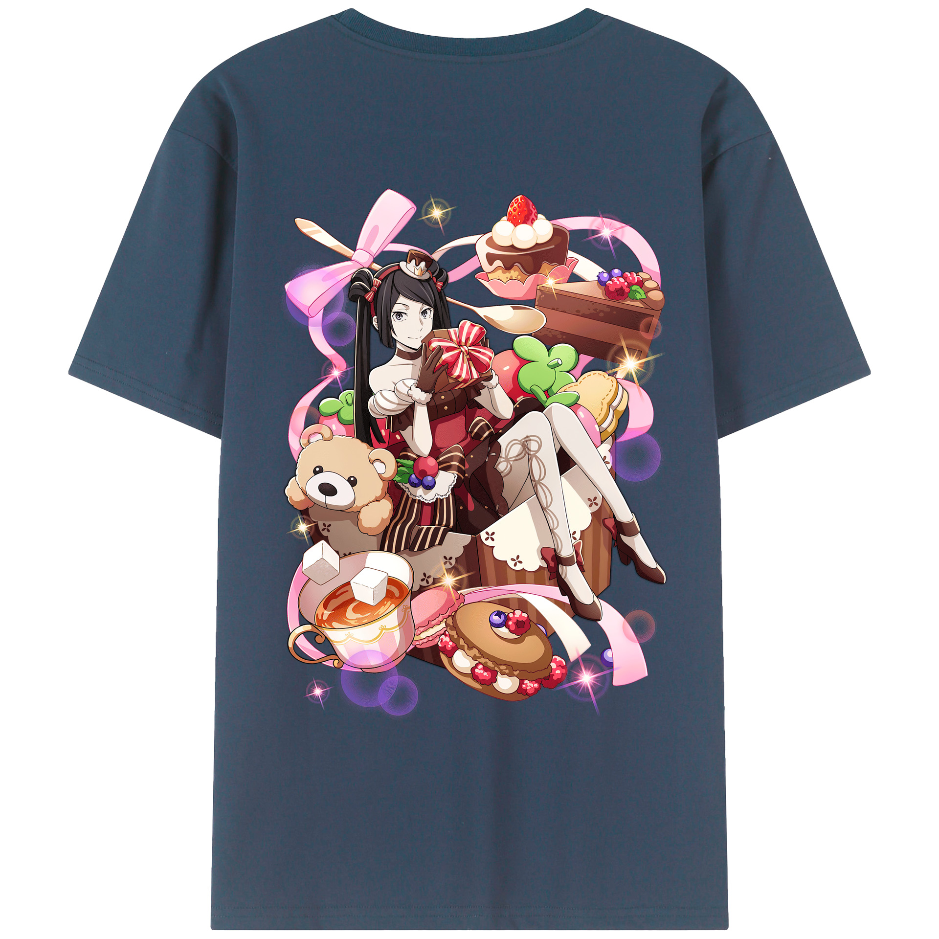 （画像用） 文豪ストレイドッグス Bungo Stray Dogs 綿100％ メンズ半袖Tシャツ（バックプリント） 通気性