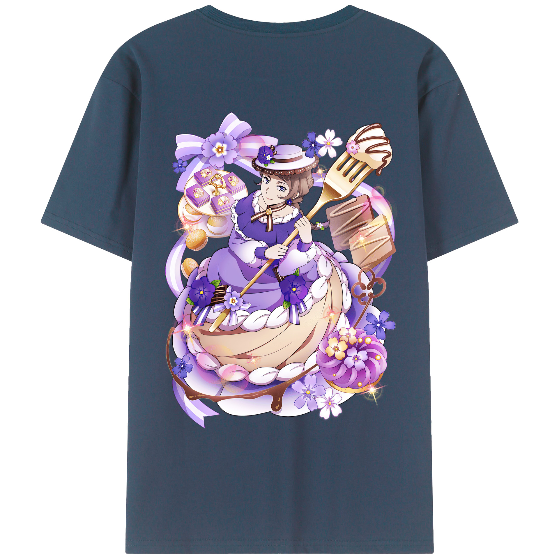 （画像用） 文豪ストレイドッグス Bungo Stray Dogs 綿100％ メンズ半袖Tシャツ（バックプリント） 通気性