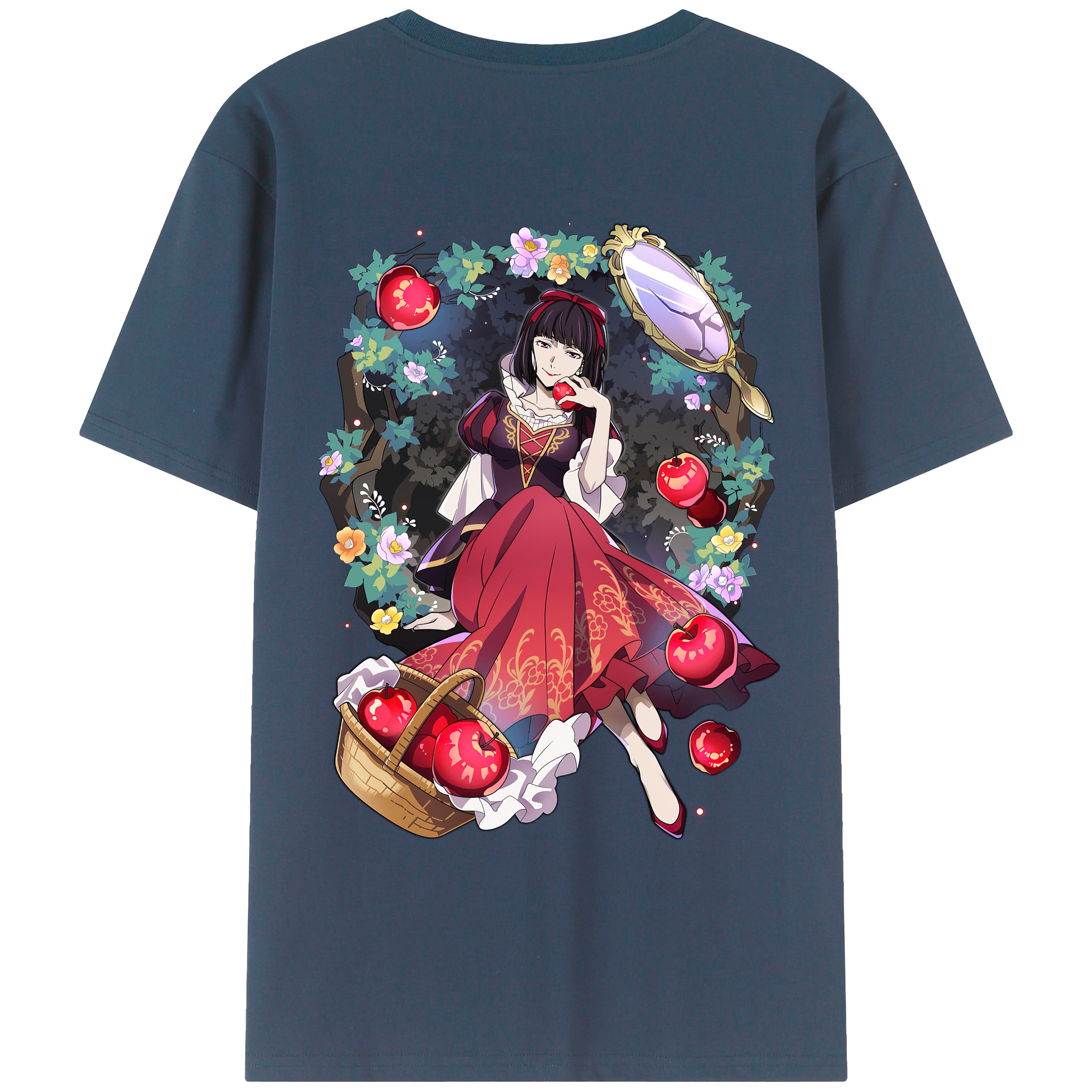 （画像用） 文豪ストレイドッグス Bungo Stray Dogs 綿100％ メンズ半袖Tシャツ（バックプリント） 通気性