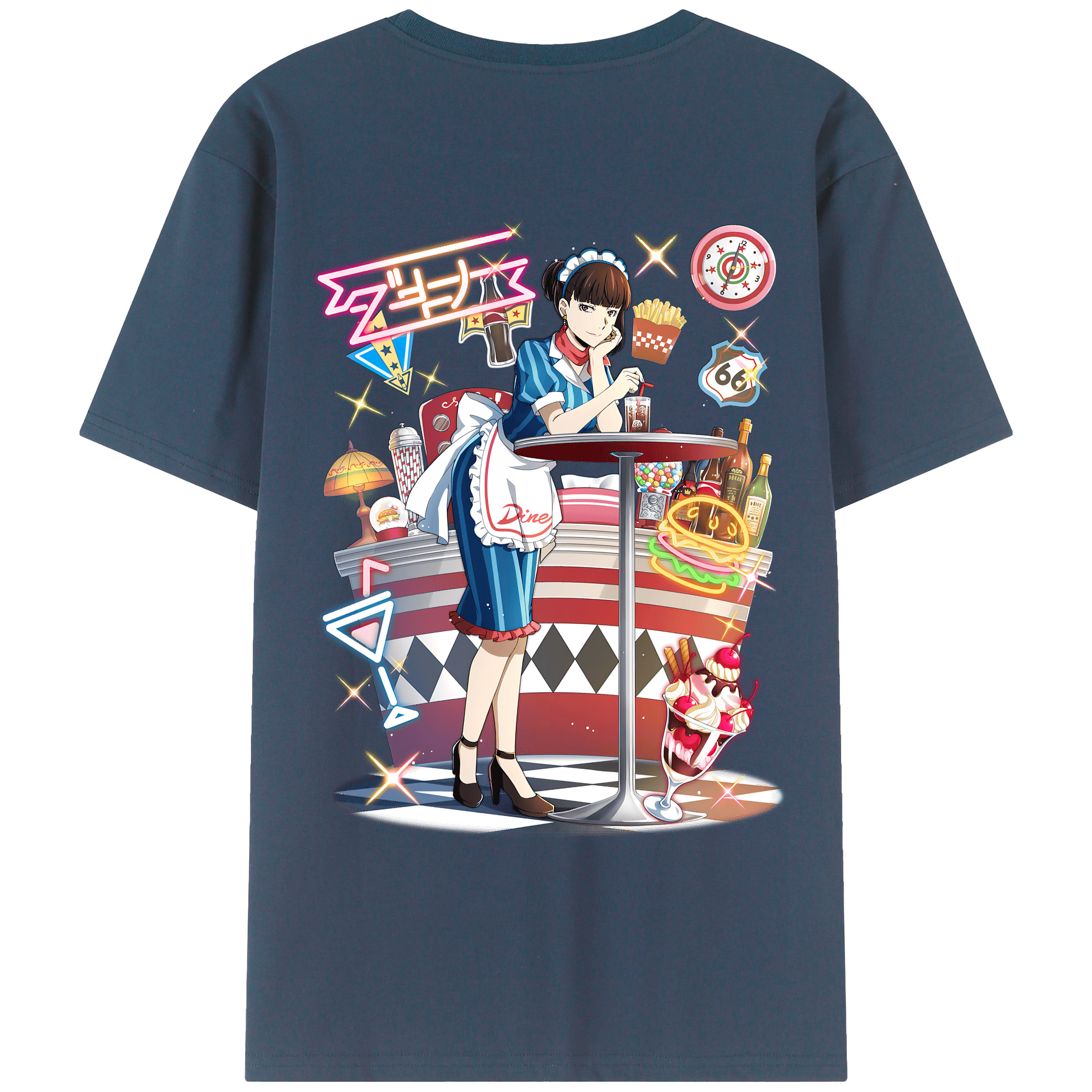 （画像用） 文豪ストレイドッグス Bungo Stray Dogs 綿100％ メンズ半袖Tシャツ（バックプリント） 通気性