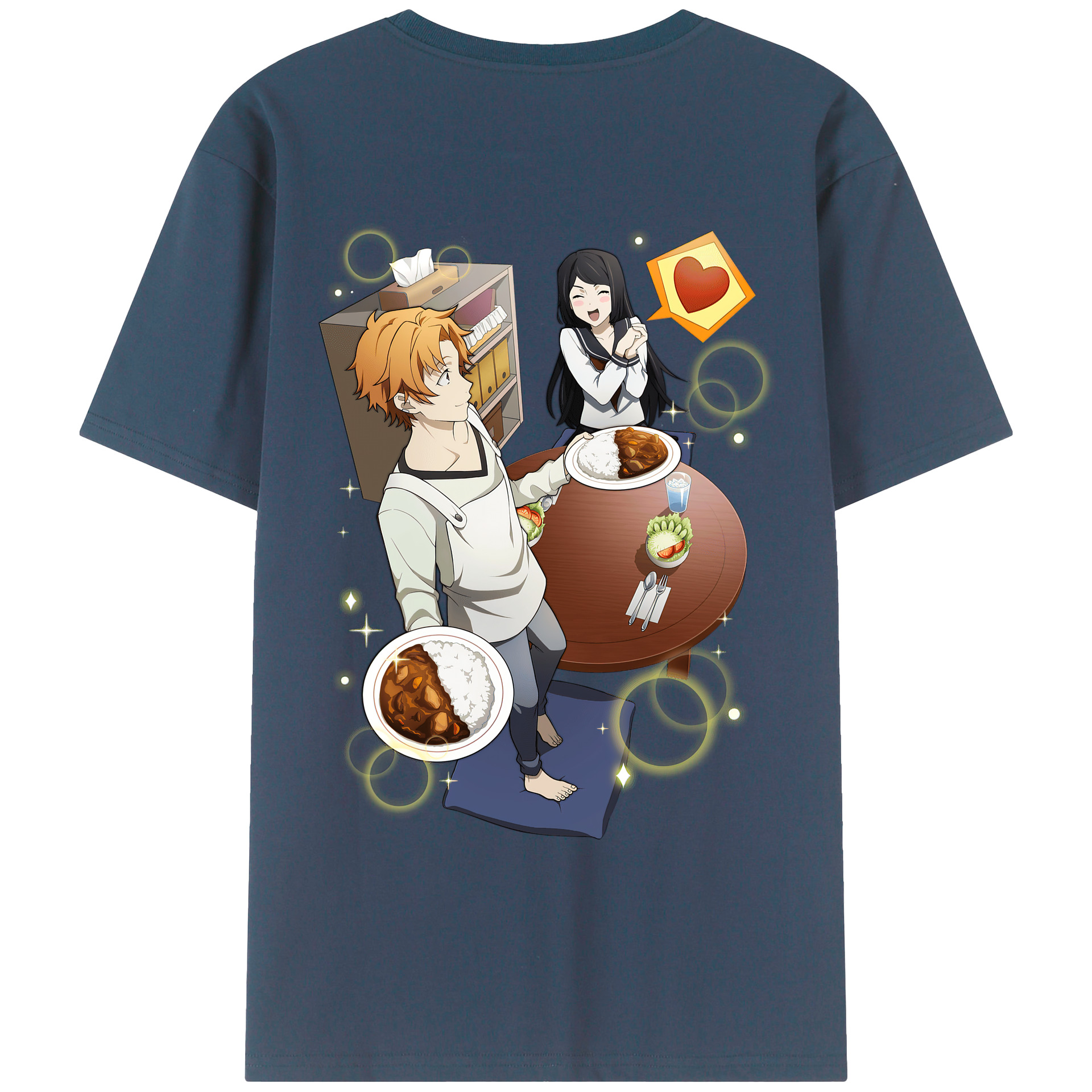 （画像用） 文豪ストレイドッグス Bungo Stray Dogs 綿100％ メンズ半袖Tシャツ（バックプリント） 通気性