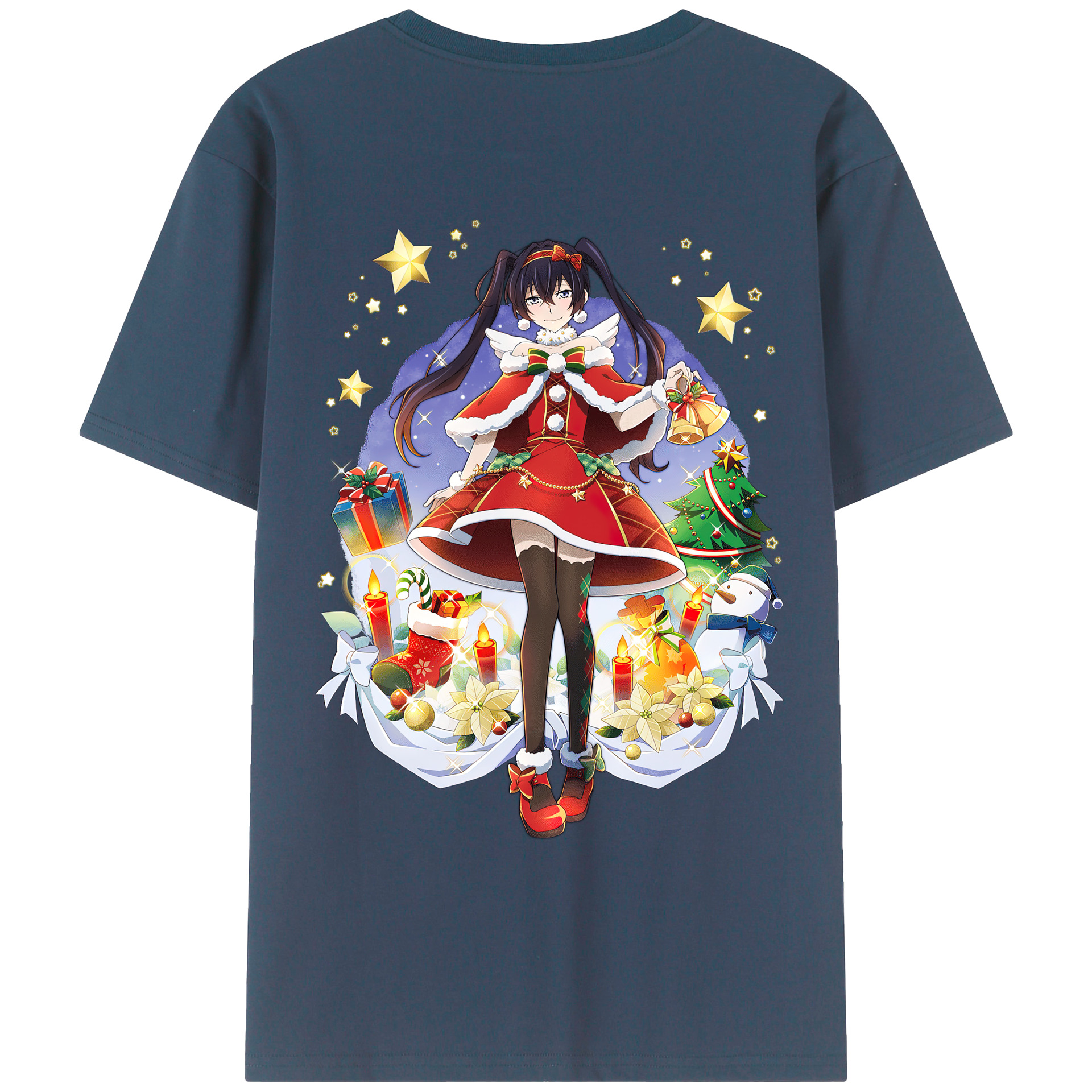 （画像用） 文豪ストレイドッグス Bungo Stray Dogs 綿100％ メンズ半袖Tシャツ（バックプリント） 通気性