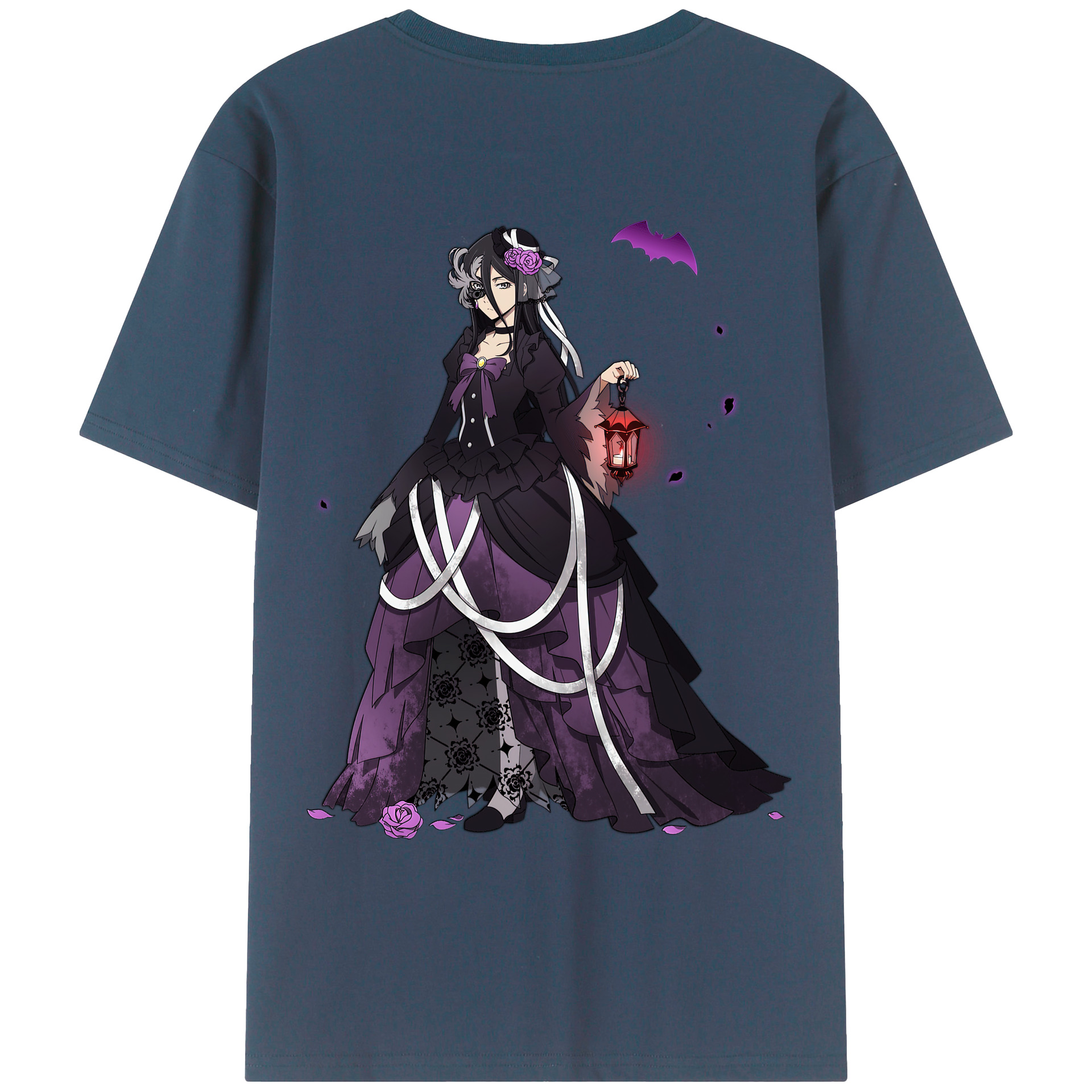 （画像用） 文豪ストレイドッグス Bungo Stray Dogs 綿100％ メンズ半袖Tシャツ（バックプリント） 通気性