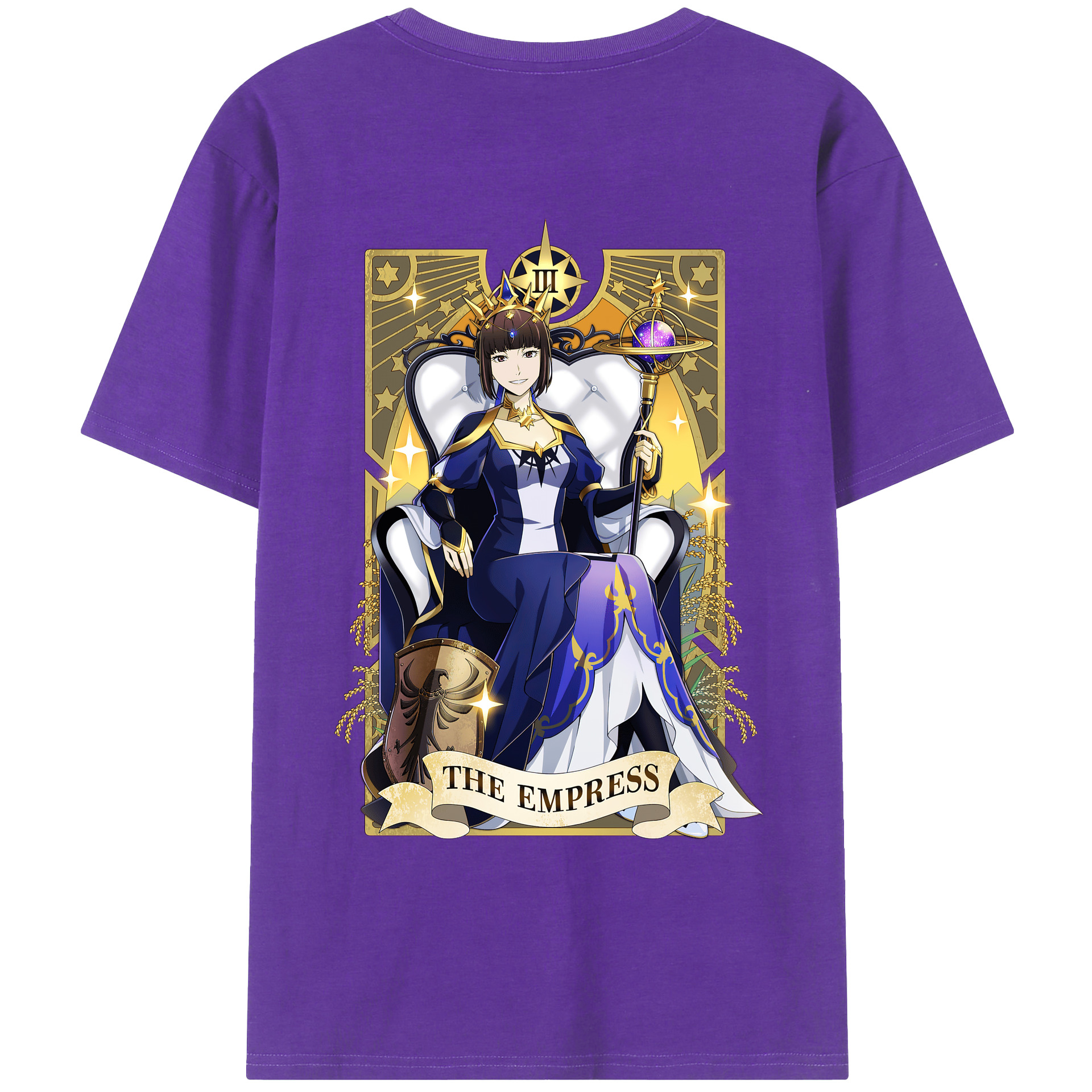 （画像用） 文豪ストレイドッグス Bungo Stray Dogs 綿100％ メンズ半袖Tシャツ（バックプリント） 通気性