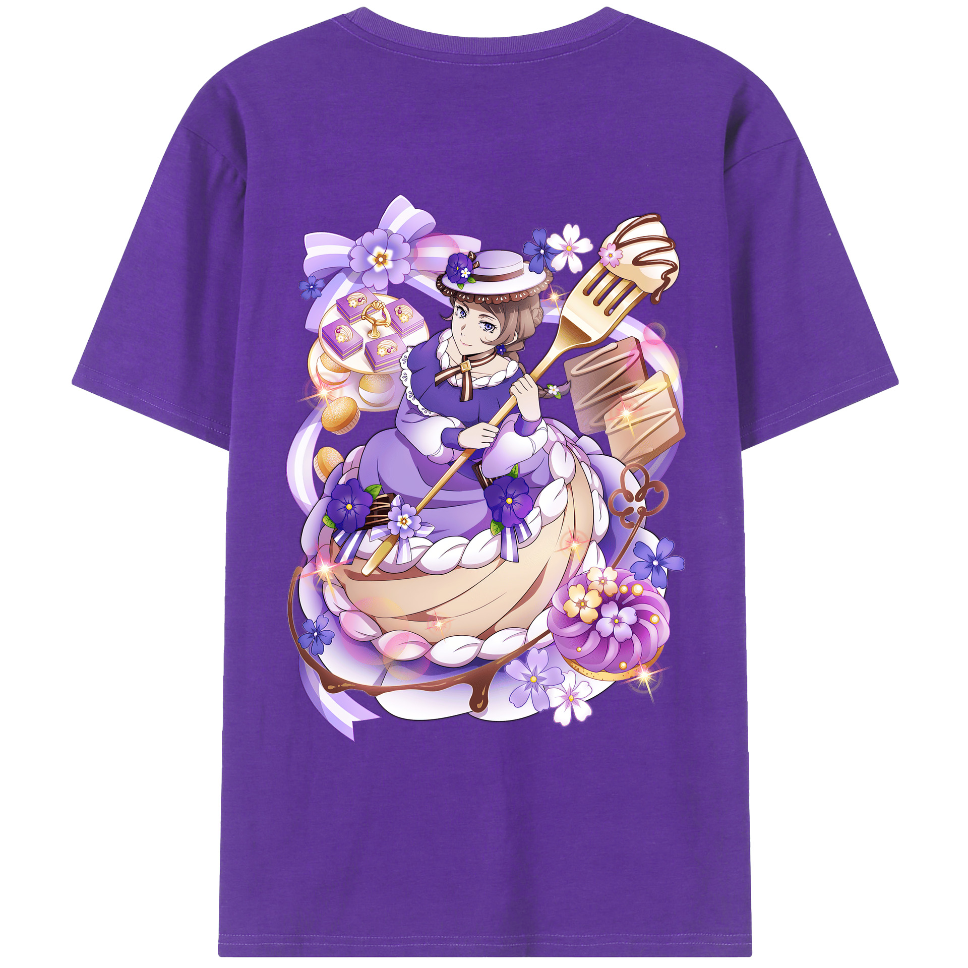 （画像用） 文豪ストレイドッグス Bungo Stray Dogs 綿100％ メンズ半袖Tシャツ（バックプリント） 通気性