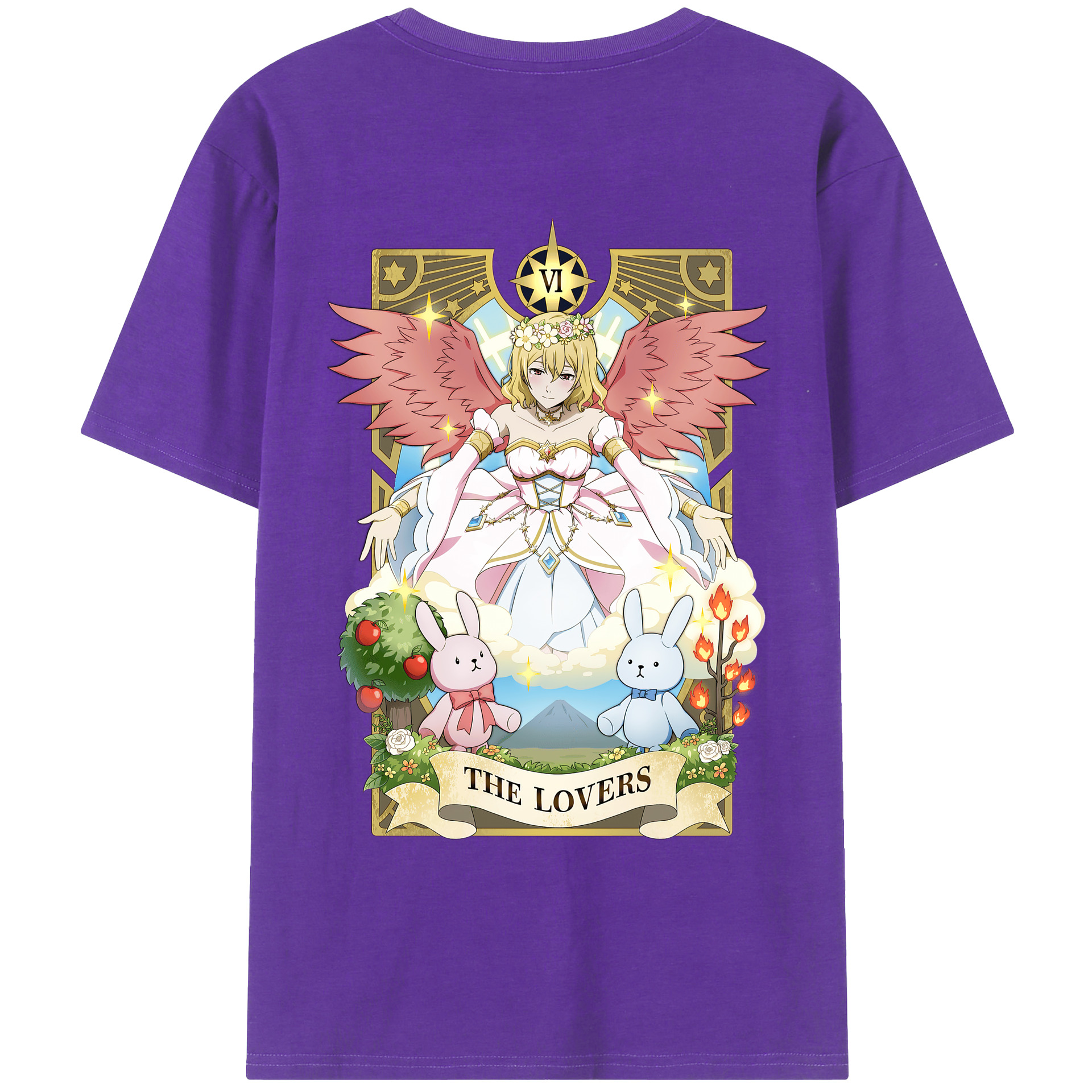 （画像用） 文豪ストレイドッグス Bungo Stray Dogs 綿100％ メンズ半袖Tシャツ（バックプリント） 通気性