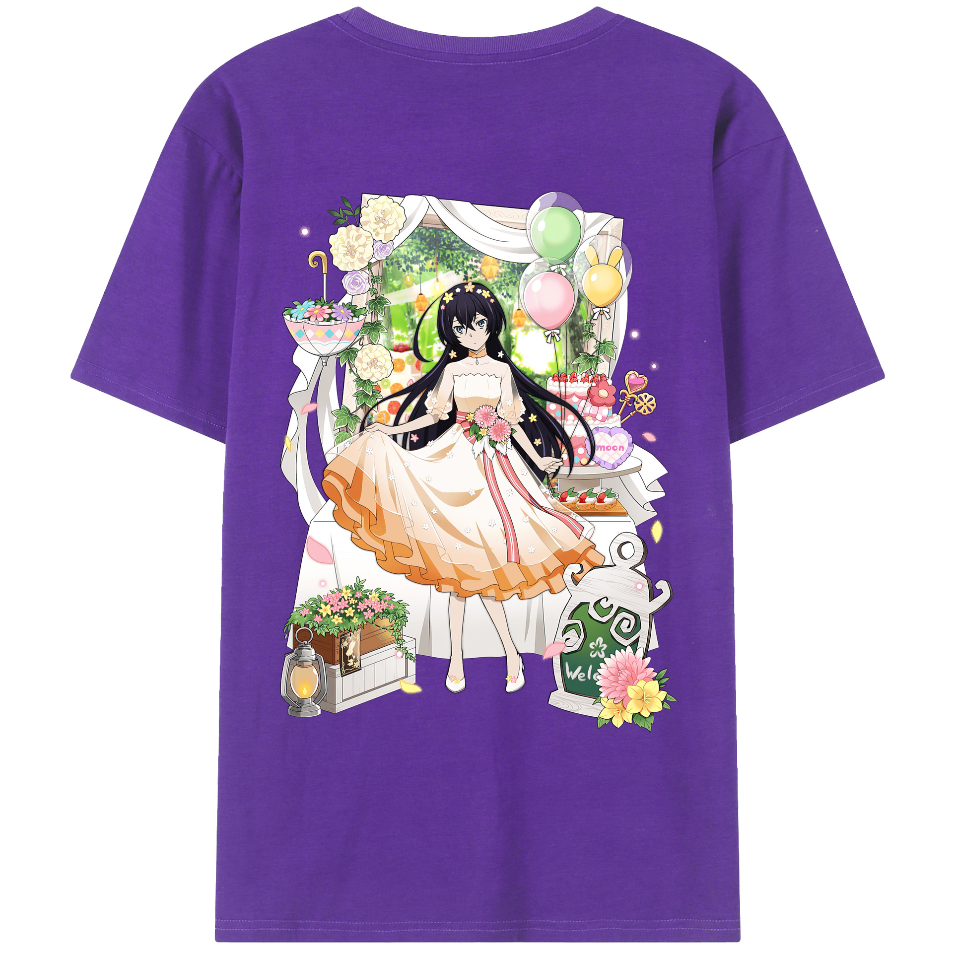 文豪ストレイドッグス Bungo Stray Dogs 綿100％ メンズ半袖Tシャツ（バックプリント） 通気性