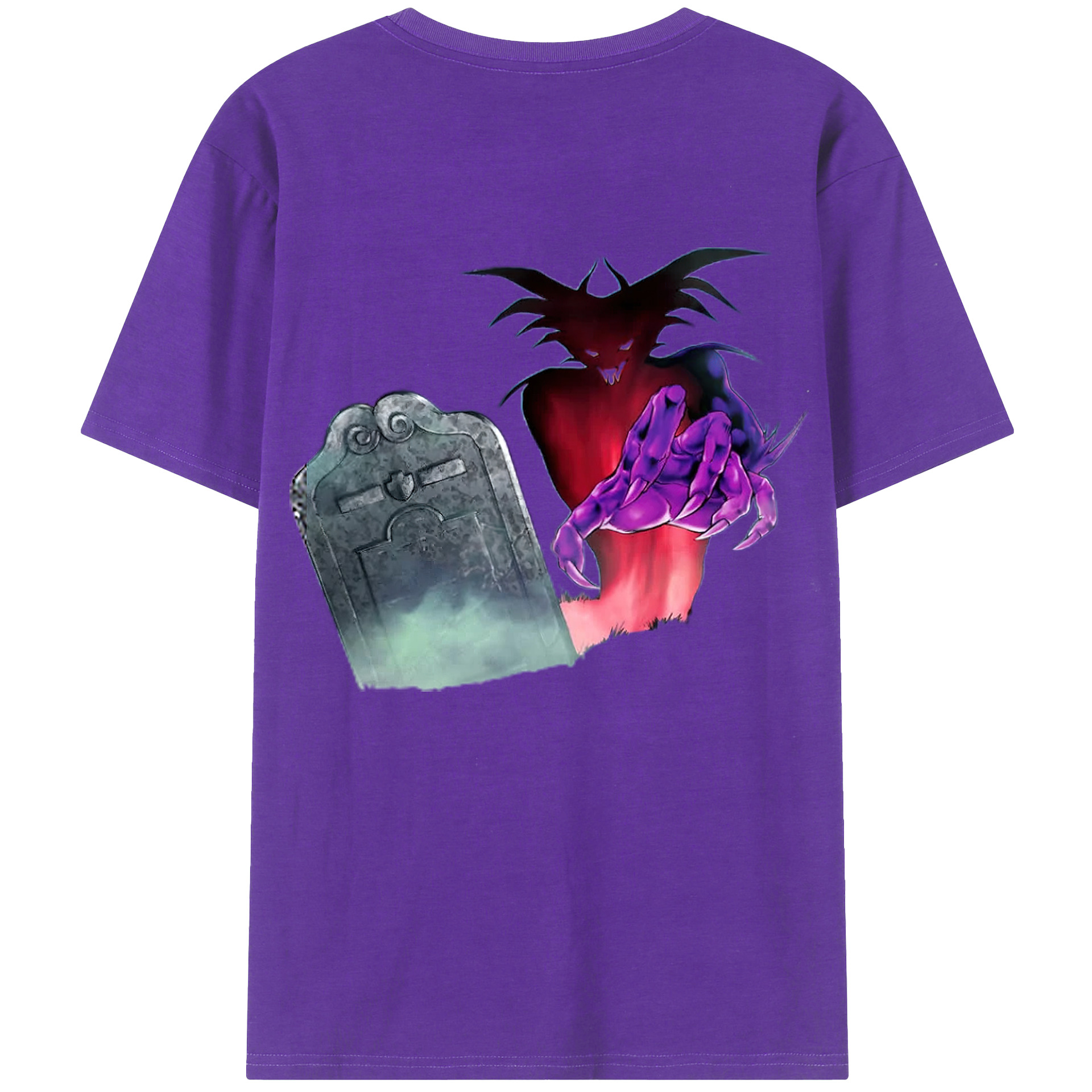 （画像用） 文豪ストレイドッグス Bungo Stray Dogs 綿100％ メンズ半袖Tシャツ（バックプリント） 通気性