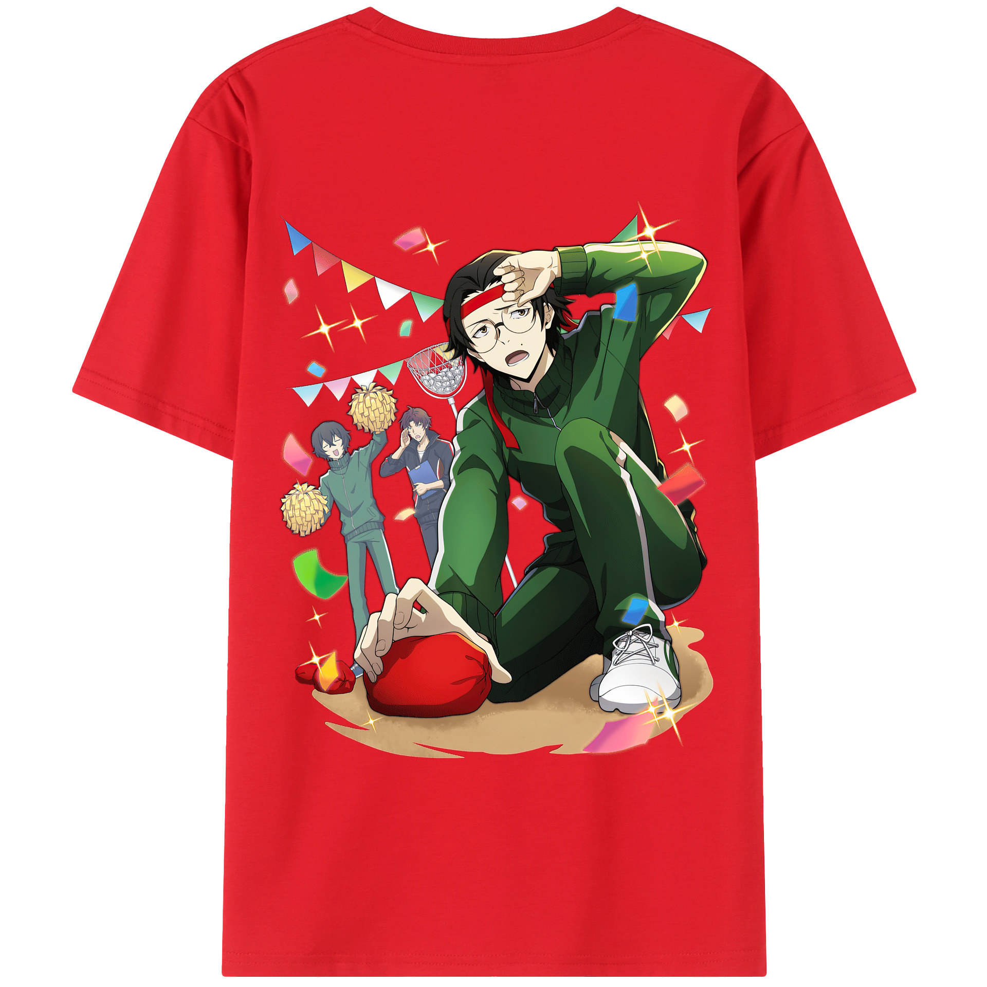 （画像用） 文豪ストレイドッグス Bungo Stray Dogs 綿100％ メンズ半袖Tシャツ（バックプリント） 通気性