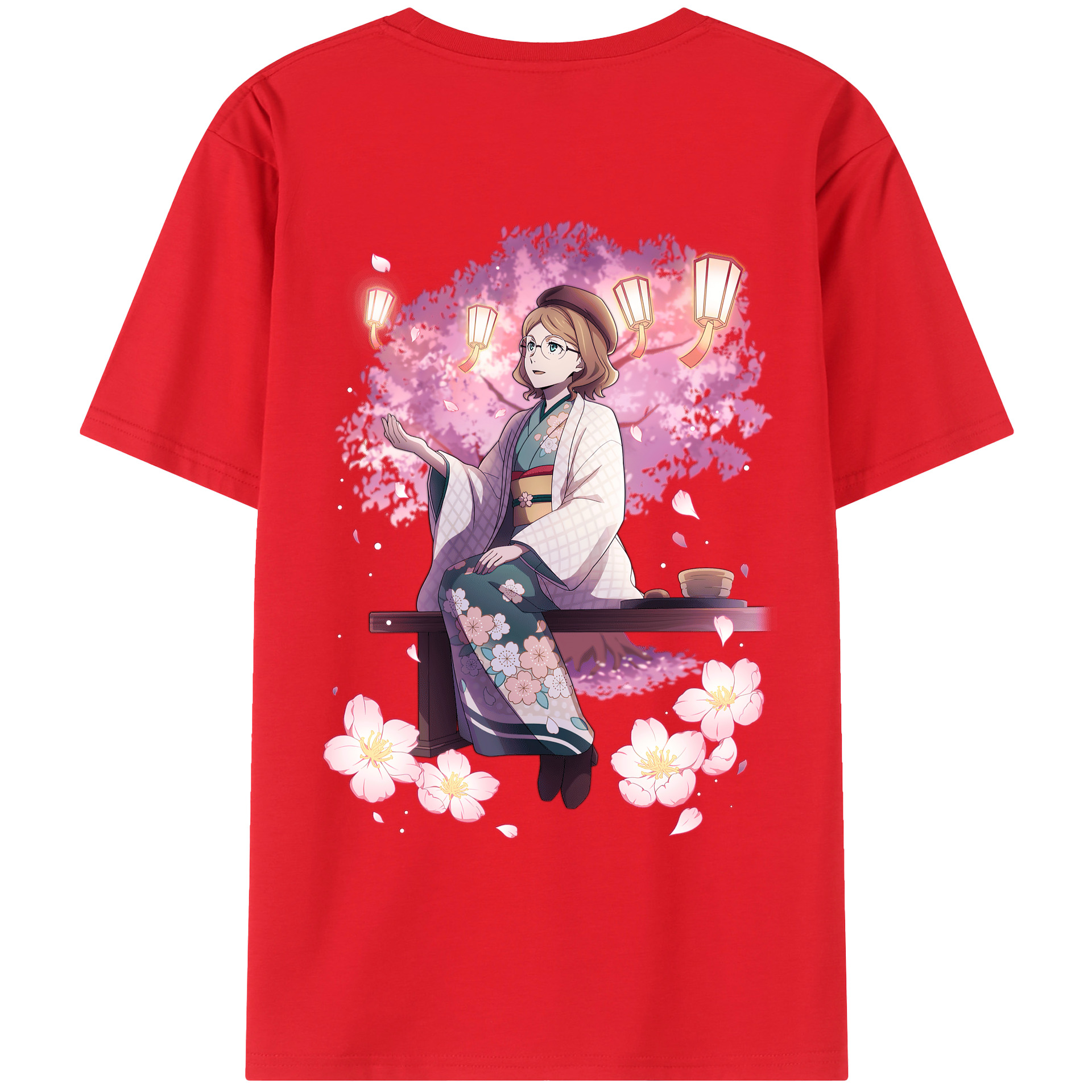 （画像用） 文豪ストレイドッグス Bungo Stray Dogs 綿100％ メンズ半袖Tシャツ（バックプリント） 通気性