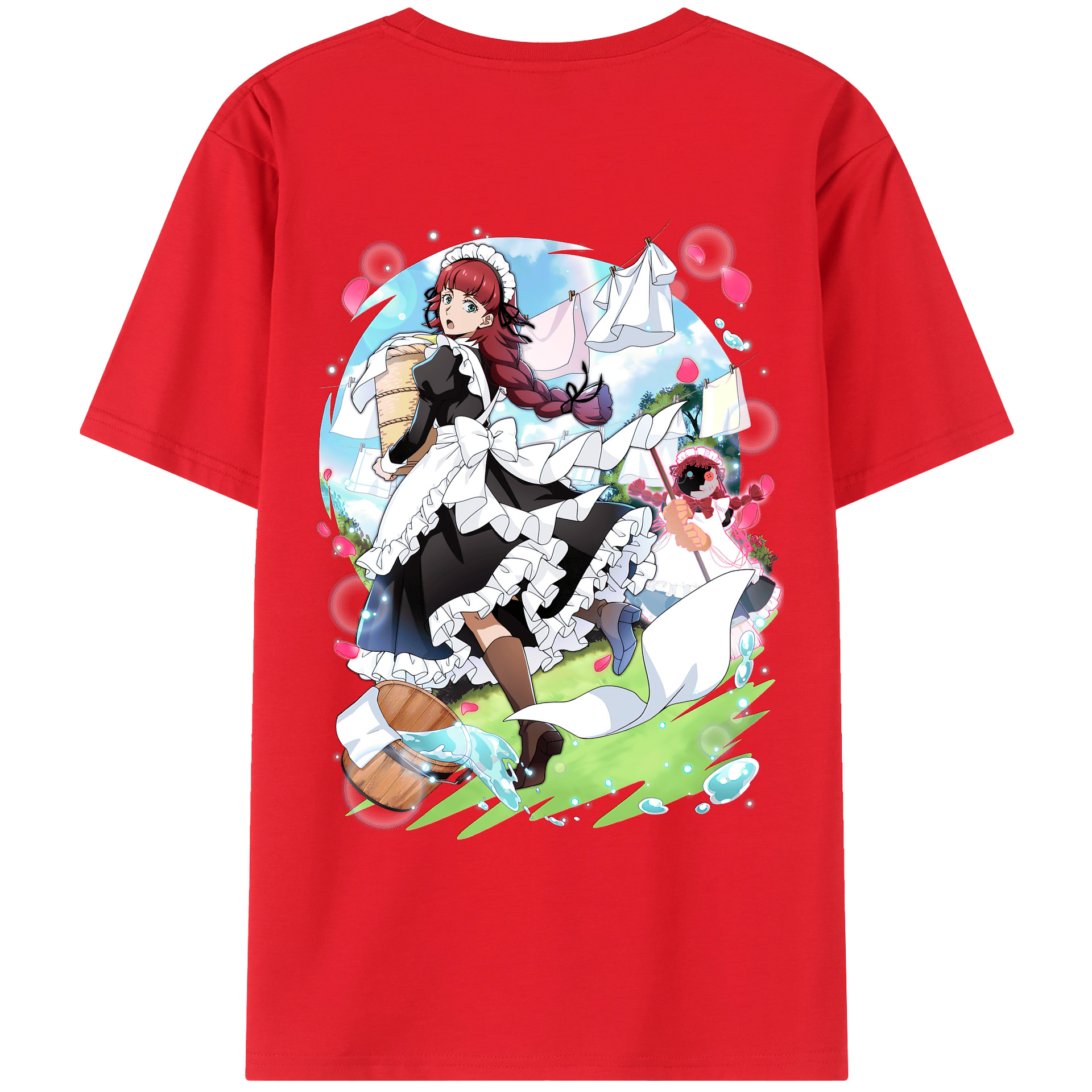 （画像用） 文豪ストレイドッグス Bungo Stray Dogs 綿100％ メンズ半袖Tシャツ（バックプリント） 通気性