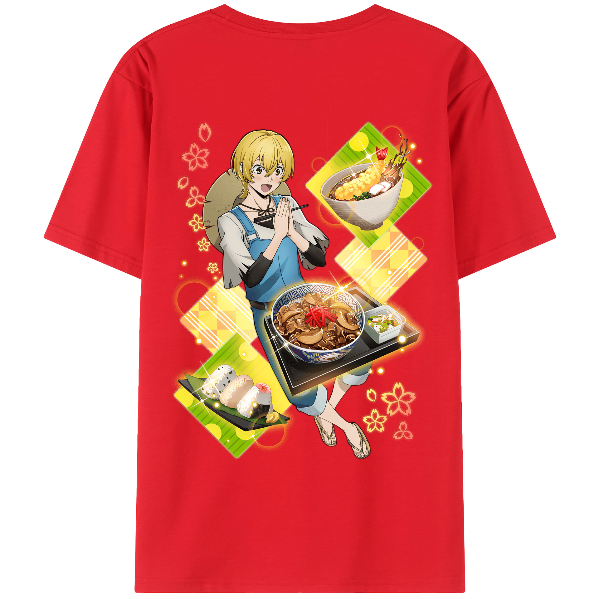 （画像用） 文豪ストレイドッグス Bungo Stray Dogs 綿100％ メンズ半袖Tシャツ（バックプリント） 通気性