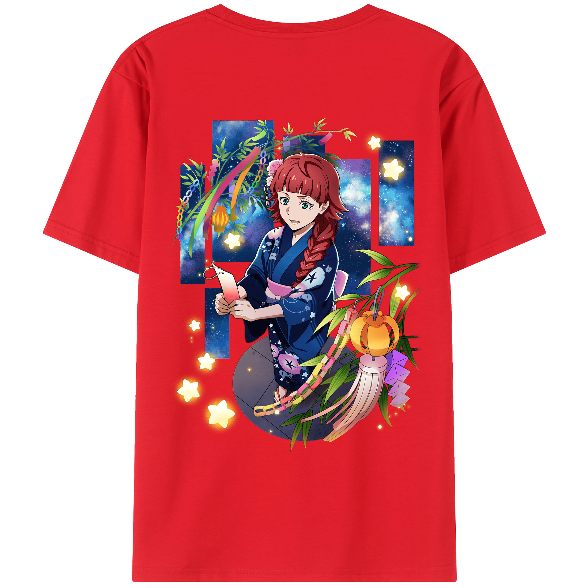 （画像用） 文豪ストレイドッグス Bungo Stray Dogs 綿100％ メンズ半袖Tシャツ（バックプリント） 通気性