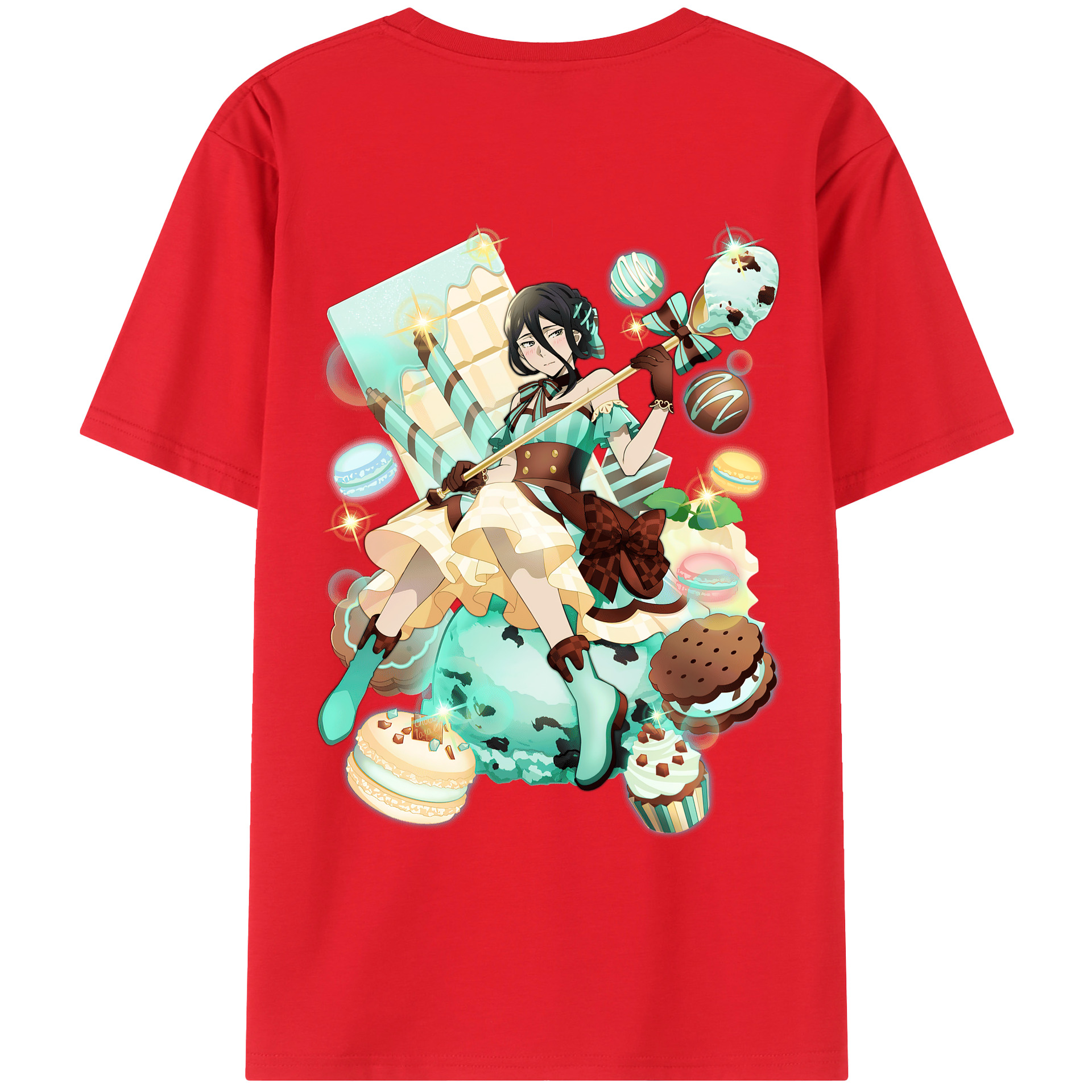 （画像用） 文豪ストレイドッグス Bungo Stray Dogs 綿100％ メンズ半袖Tシャツ（バックプリント） 通気性
