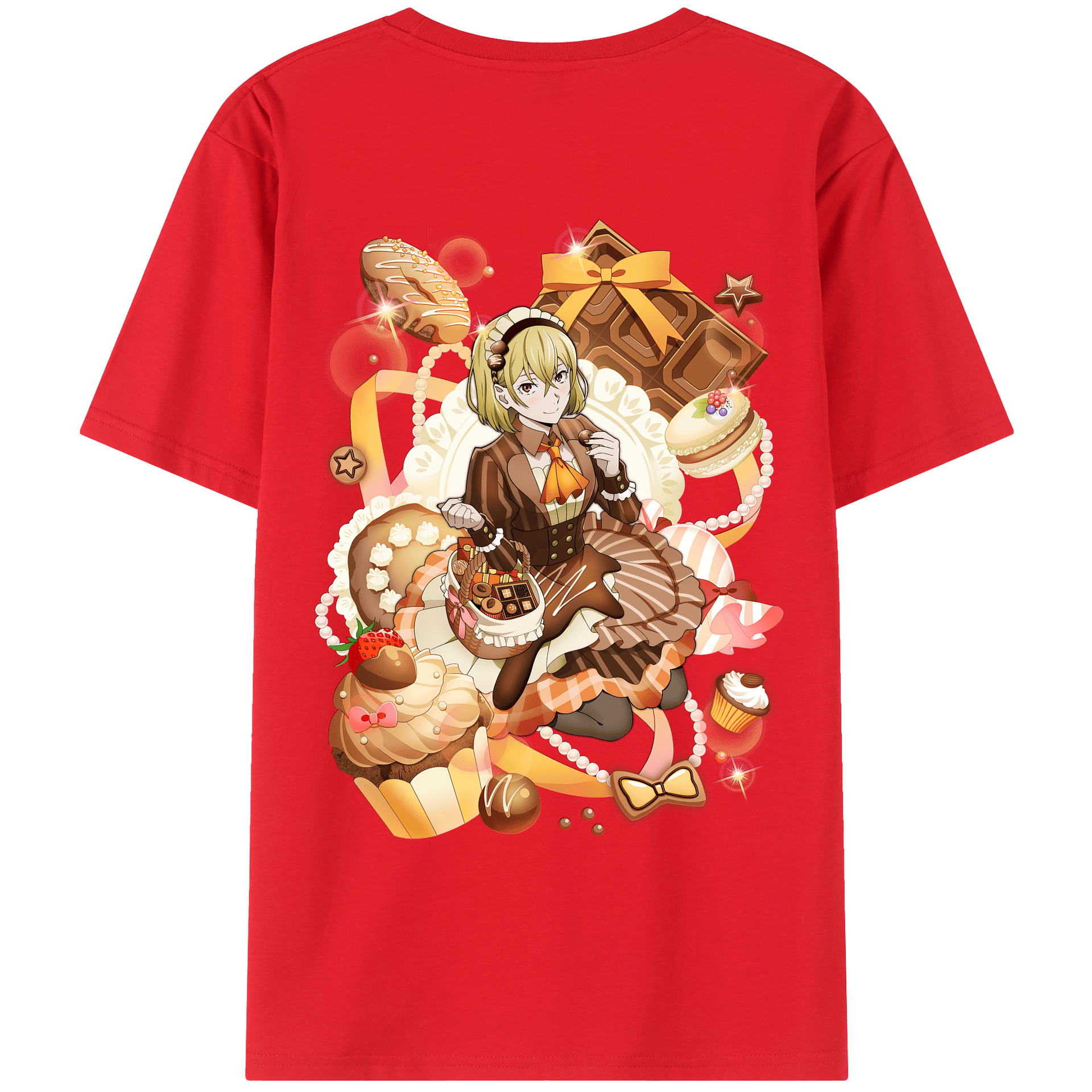 （画像用） 文豪ストレイドッグス Bungo Stray Dogs 綿100％ メンズ半袖Tシャツ（バックプリント） 通気性