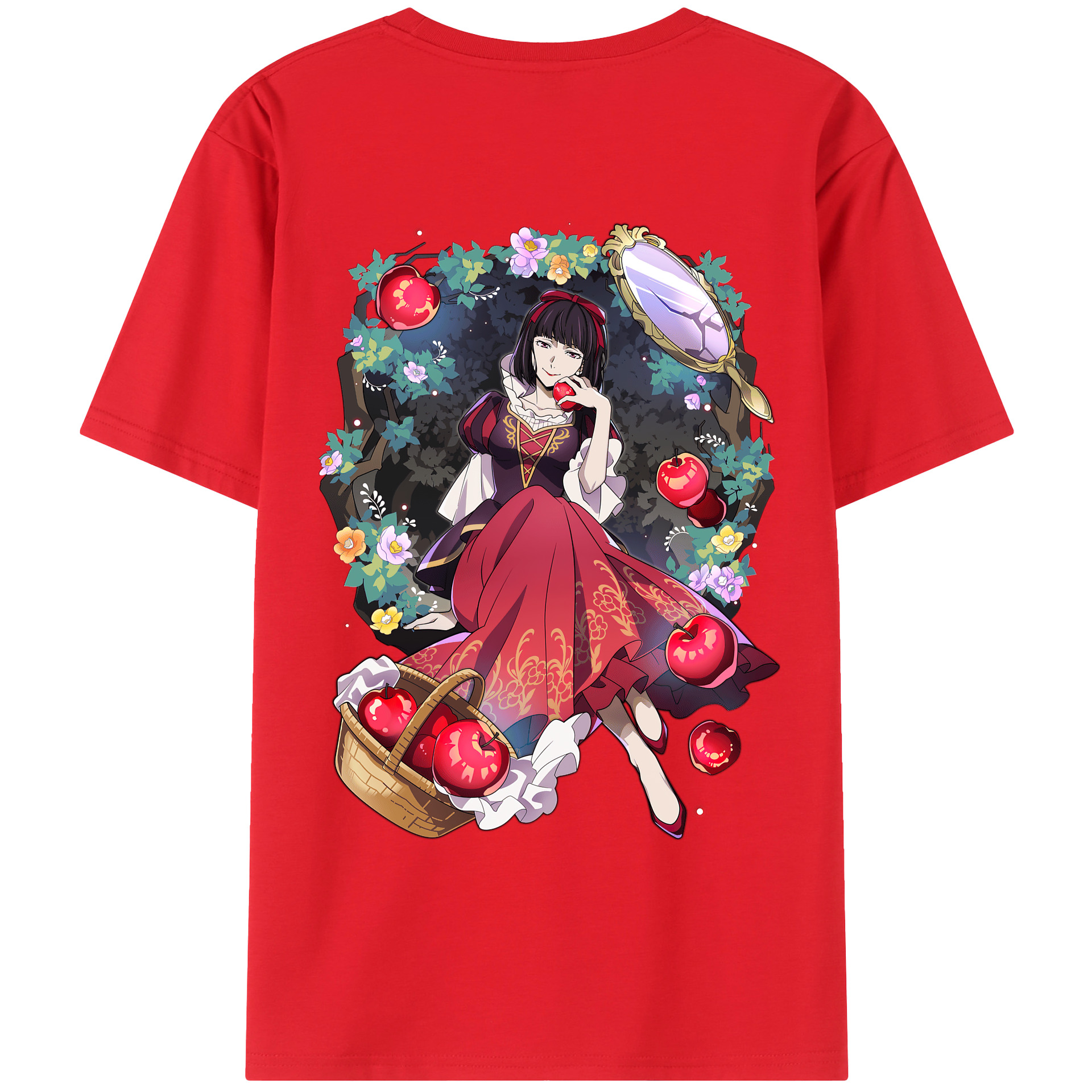 （画像用） 文豪ストレイドッグス Bungo Stray Dogs 綿100％ メンズ半袖Tシャツ（バックプリント） 通気性