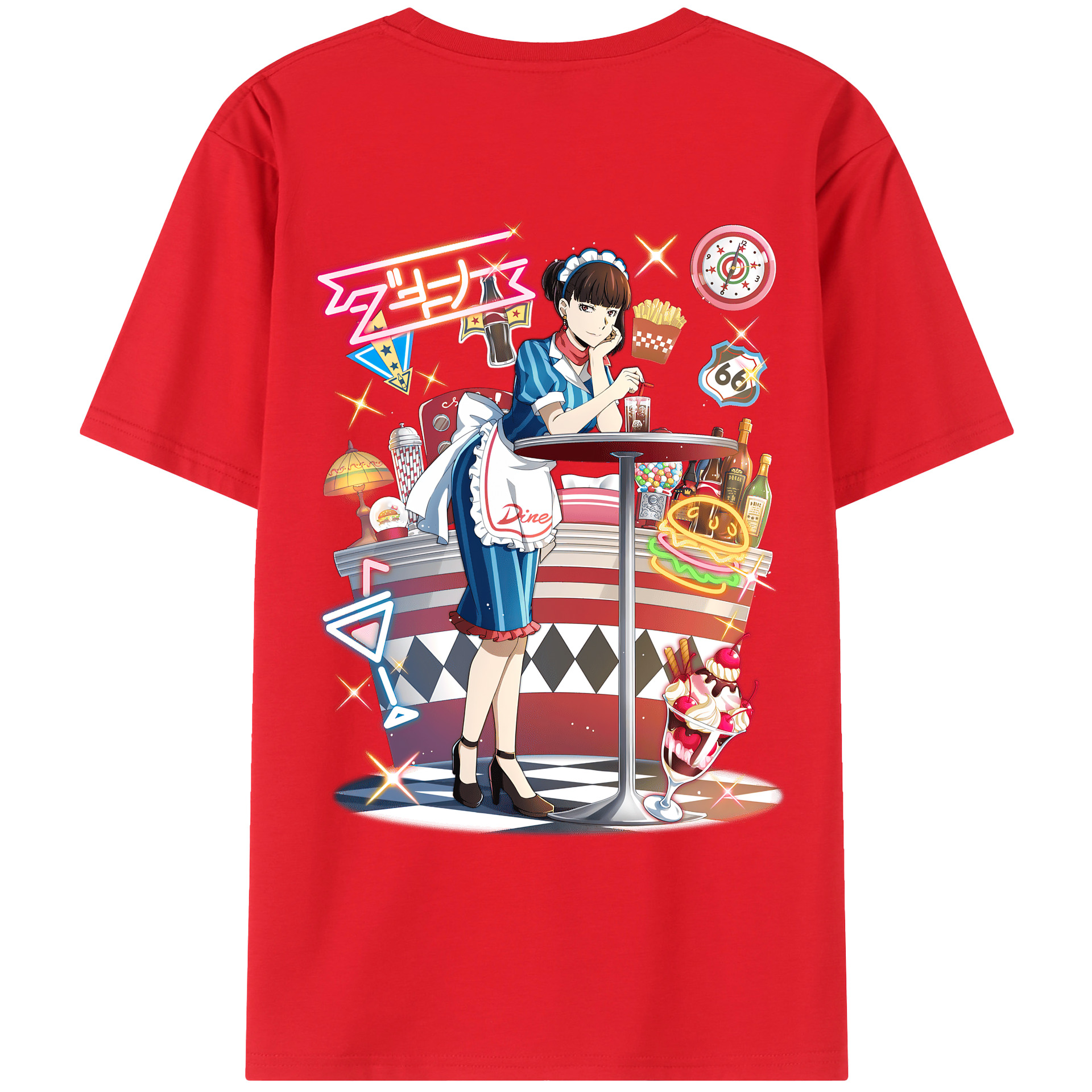 （画像用） 文豪ストレイドッグス Bungo Stray Dogs 綿100％ メンズ半袖Tシャツ（バックプリント） 通気性