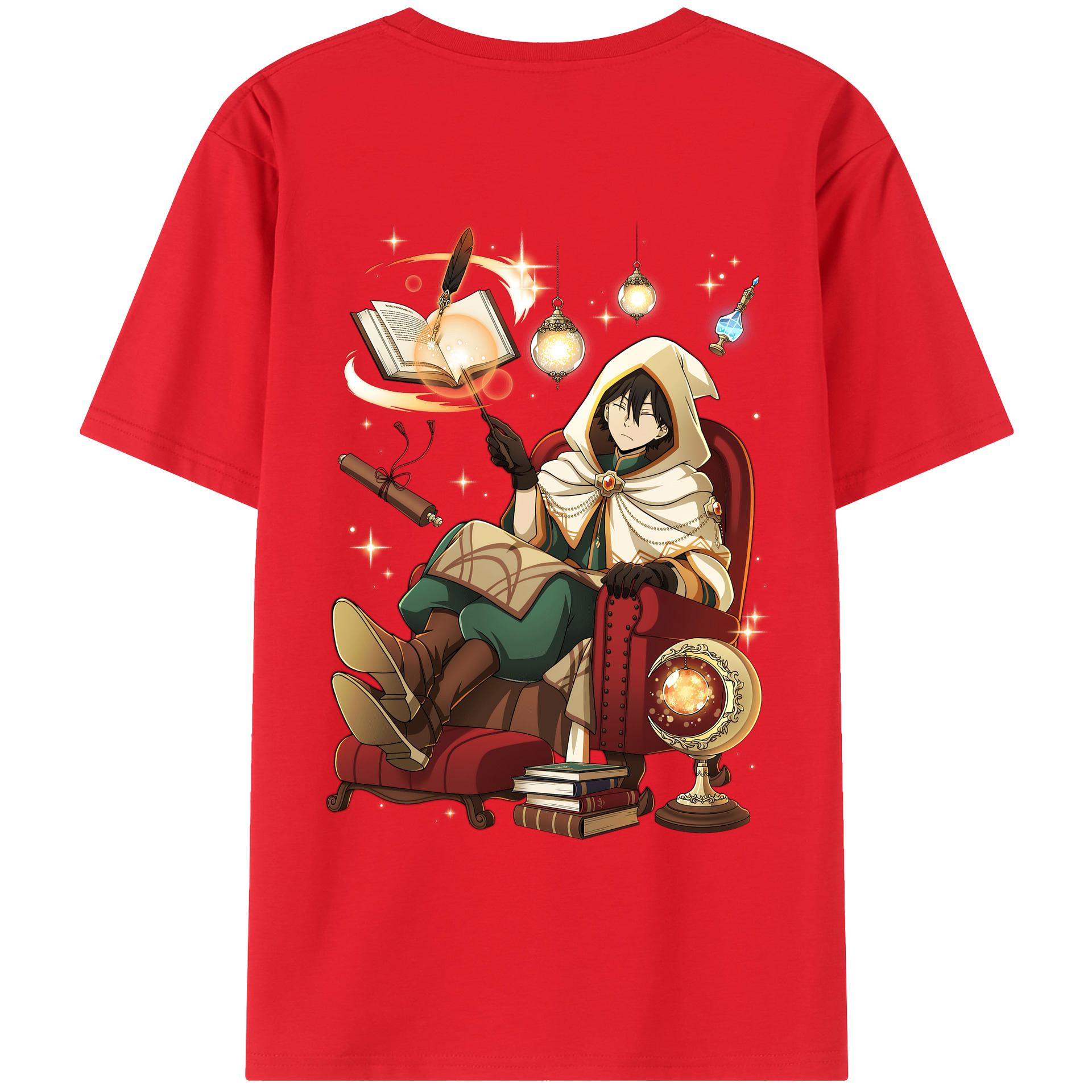 （画像用） 文豪ストレイドッグス Bungo Stray Dogs 綿100％ メンズ半袖Tシャツ（バックプリント） 通気性