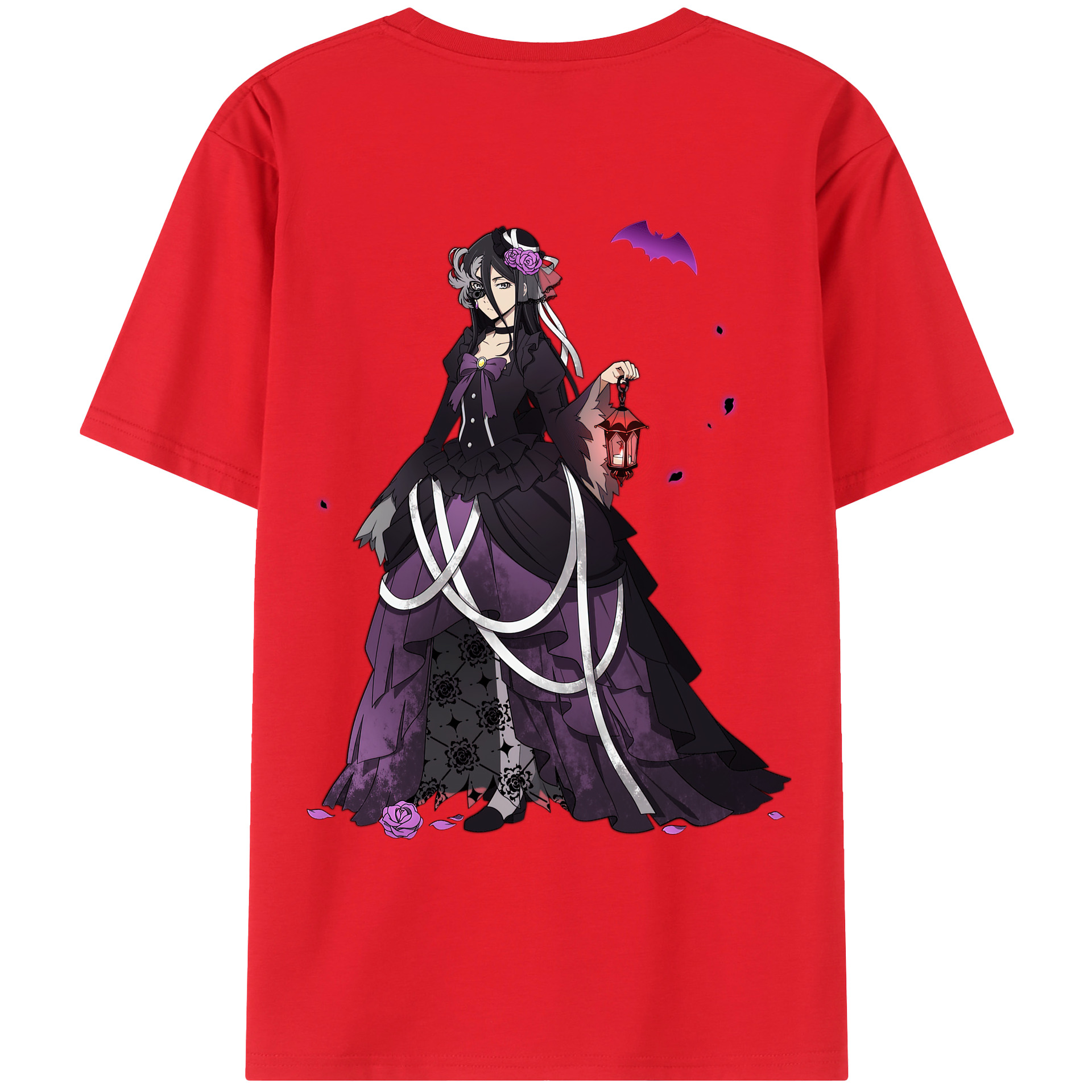 （画像用） 文豪ストレイドッグス Bungo Stray Dogs 綿100％ メンズ半袖Tシャツ（バックプリント） 通気性
