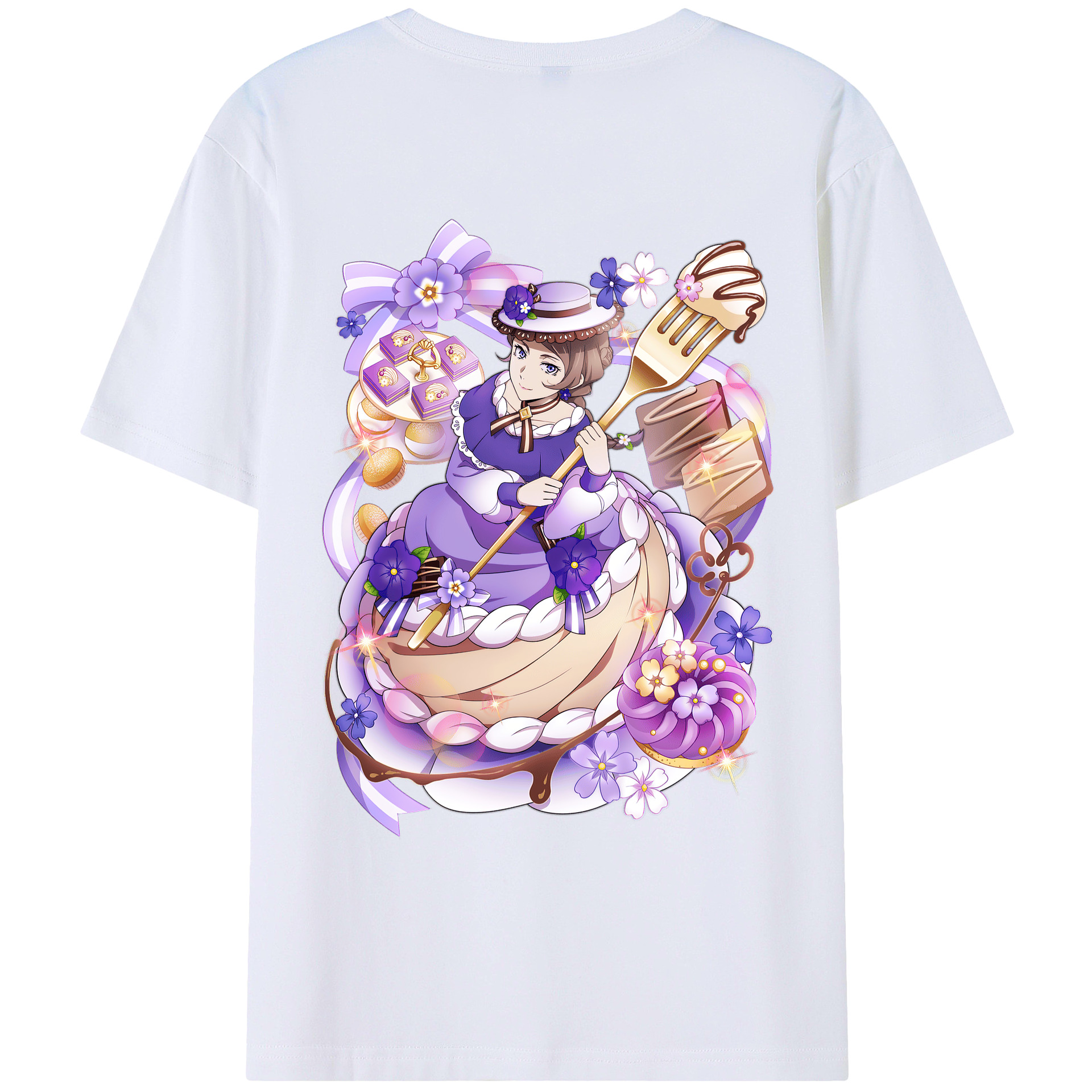 （画像用） 文豪ストレイドッグス Bungo Stray Dogs 綿100％ メンズ半袖Tシャツ（バックプリント） 通気性