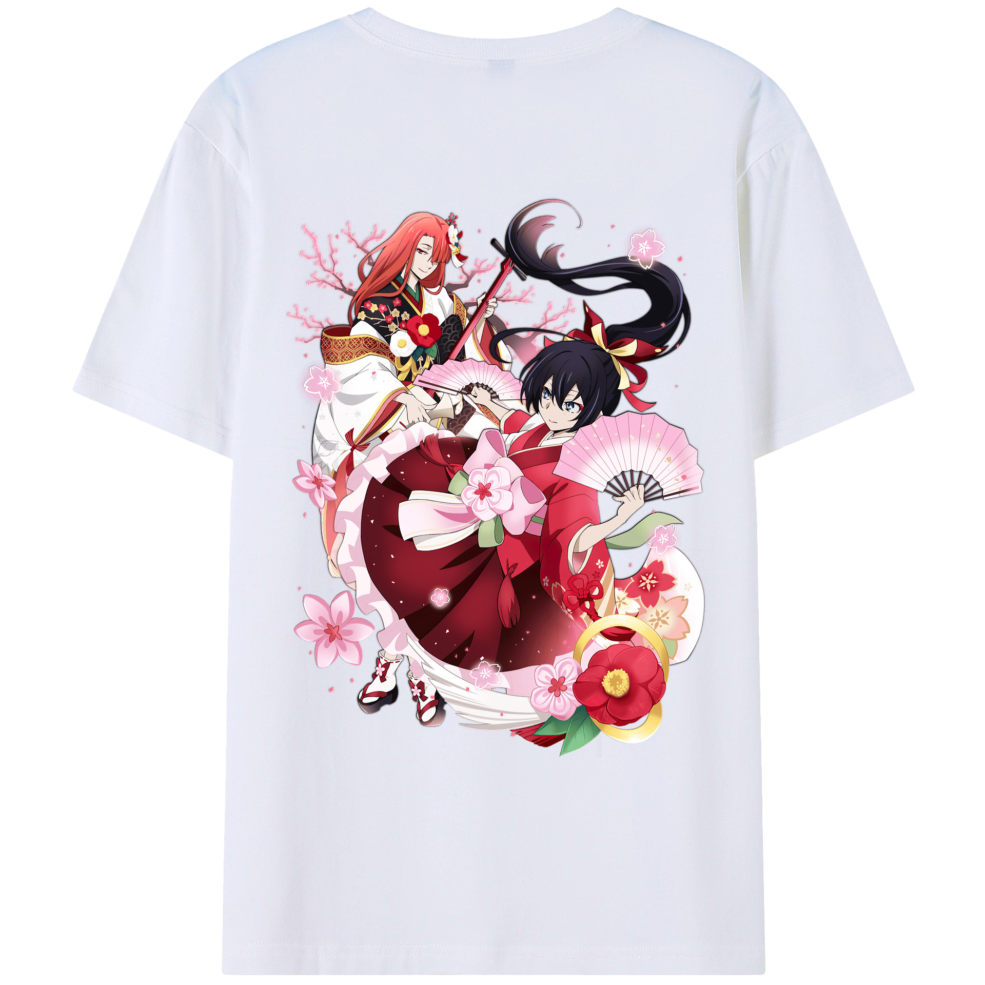 （画像用） 文豪ストレイドッグス Bungo Stray Dogs 綿100％ メンズ半袖Tシャツ（バックプリント） 通気性