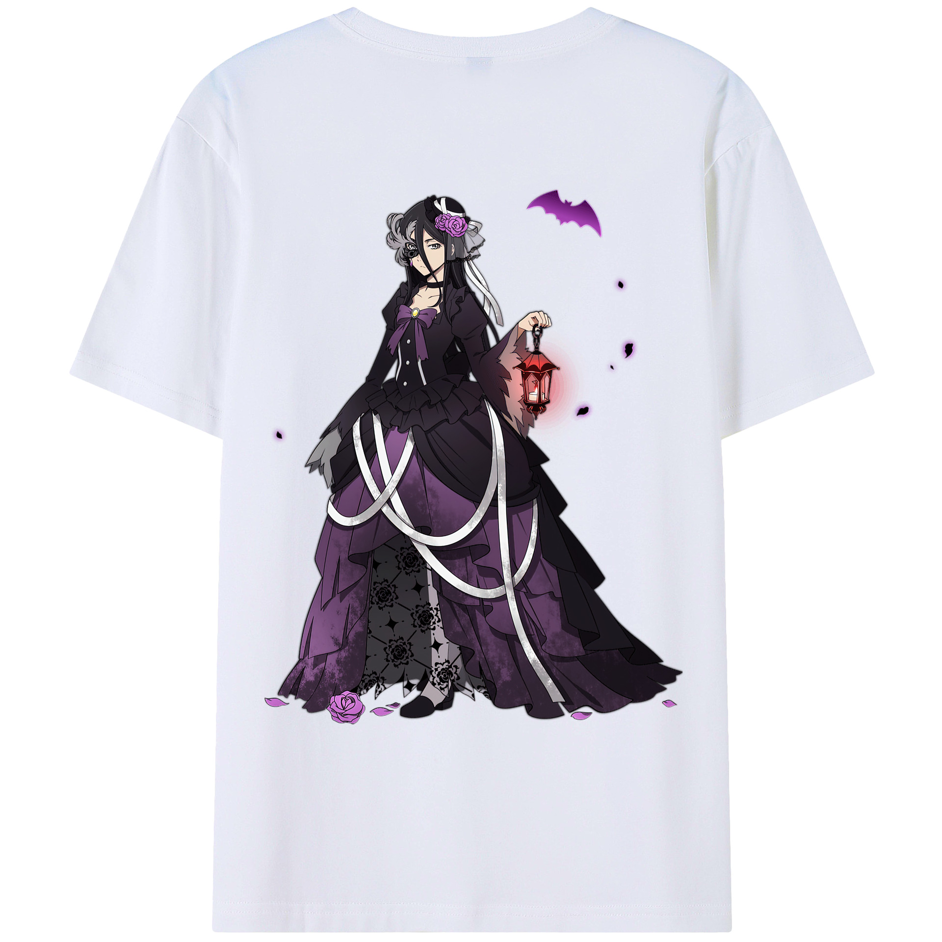 （画像用） 文豪ストレイドッグス Bungo Stray Dogs 綿100％ メンズ半袖Tシャツ（バックプリント） 通気性