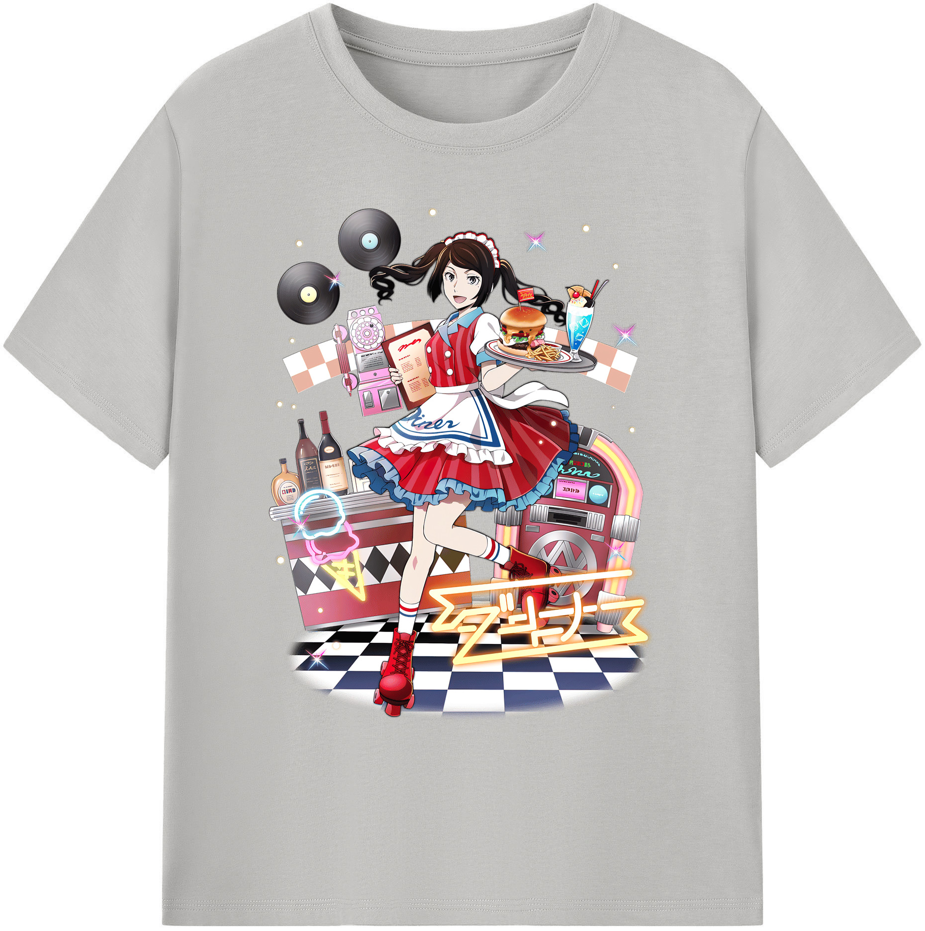 （画像用） 文豪ストレイドッグス Bungo Stray Dogs 綿100％ メンズ半袖Tシャツ｜肌触りやわらか＆通気性