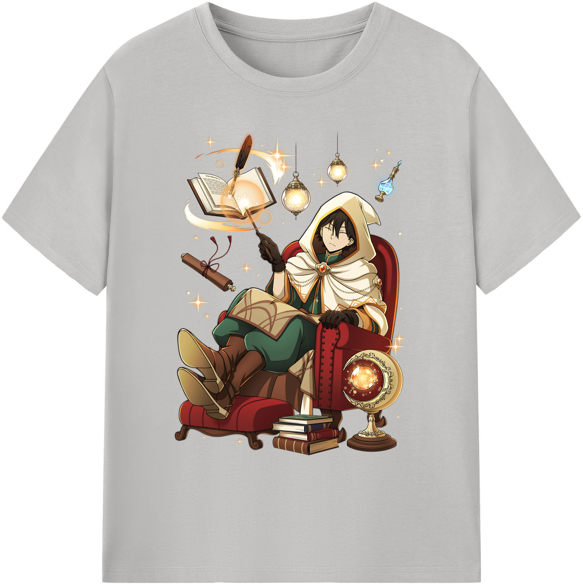 （画像用） 文豪ストレイドッグス Bungo Stray Dogs 綿100％ メンズ半袖Tシャツ｜肌触りやわらか＆通気性