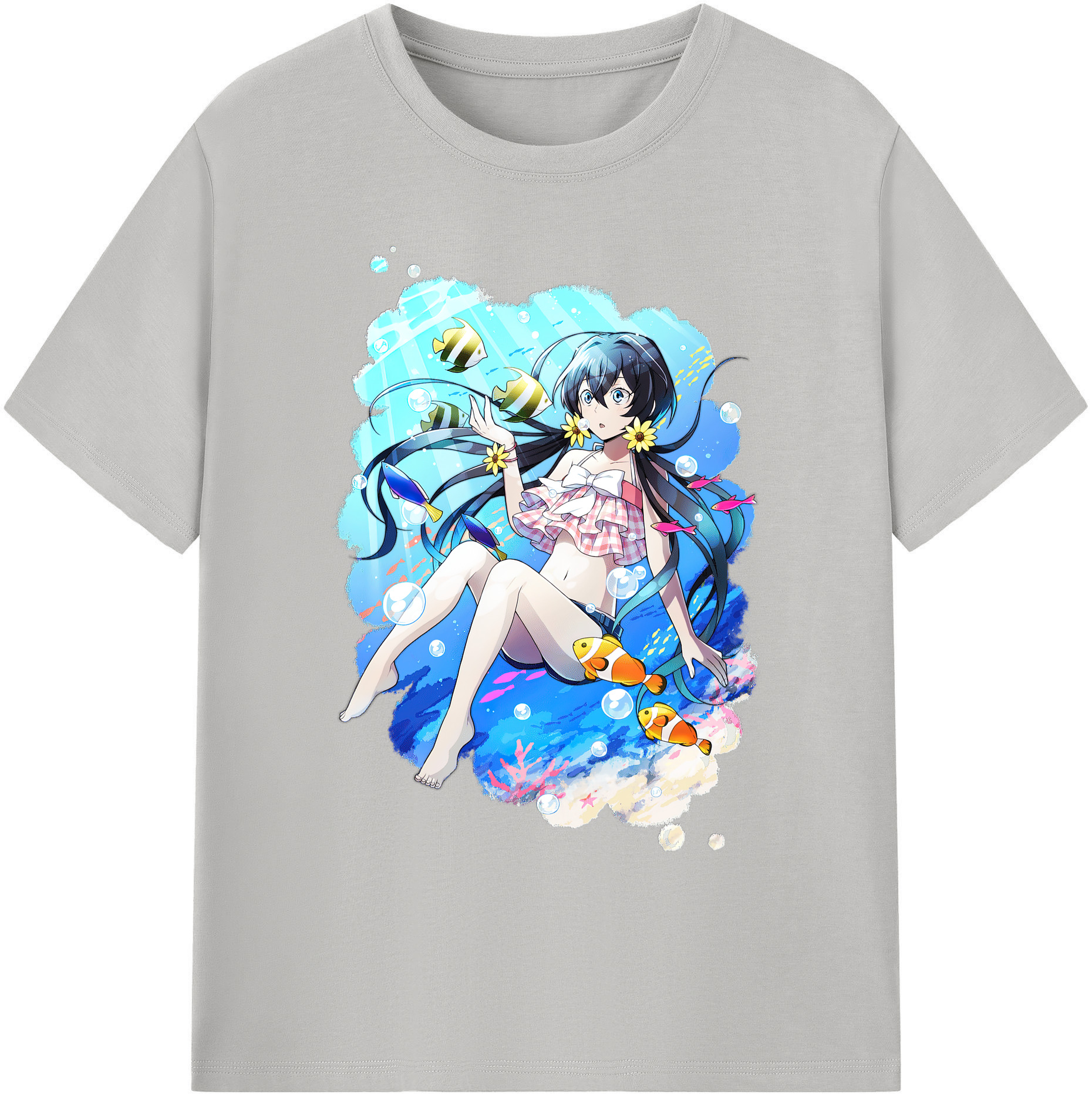 （画像用） 文豪ストレイドッグス Bungo Stray Dogs 綿100％ メンズ半袖Tシャツ｜肌触りやわらか＆通気性