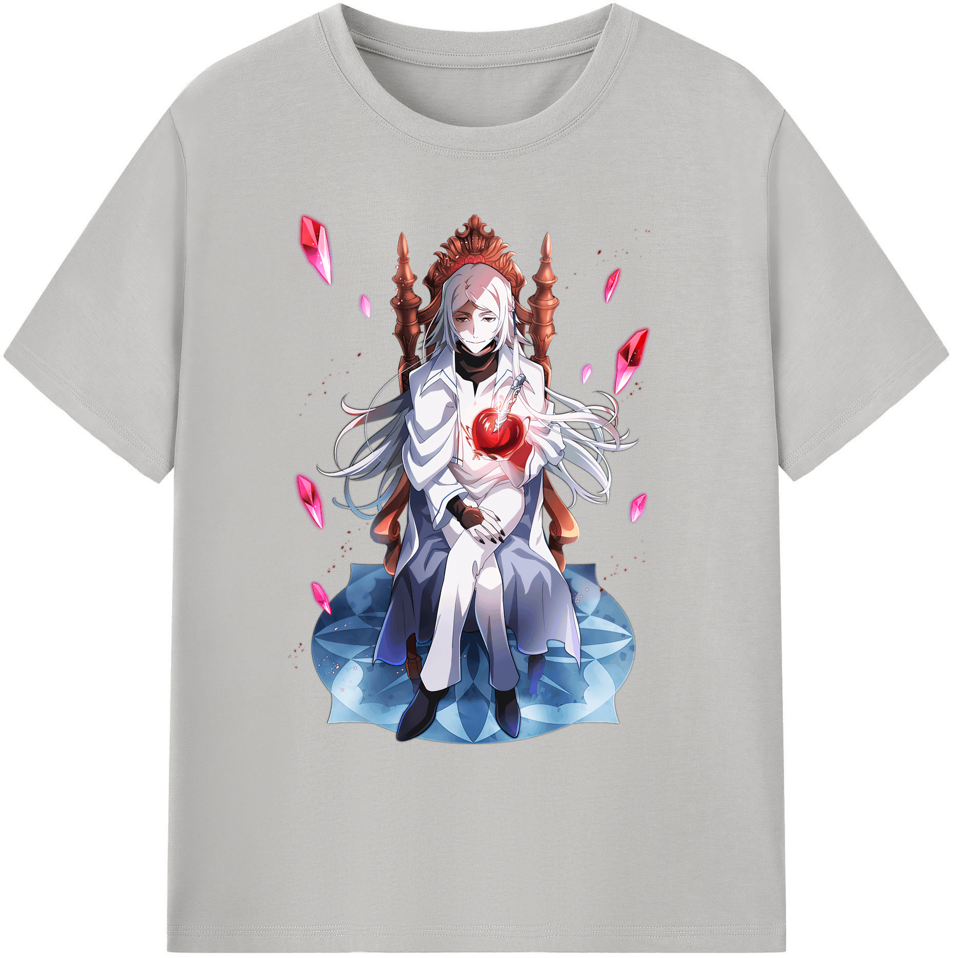（画像用） 文豪ストレイドッグス Bungo Stray Dogs 綿100％ メンズ半袖Tシャツ｜肌触りやわらか＆通気性