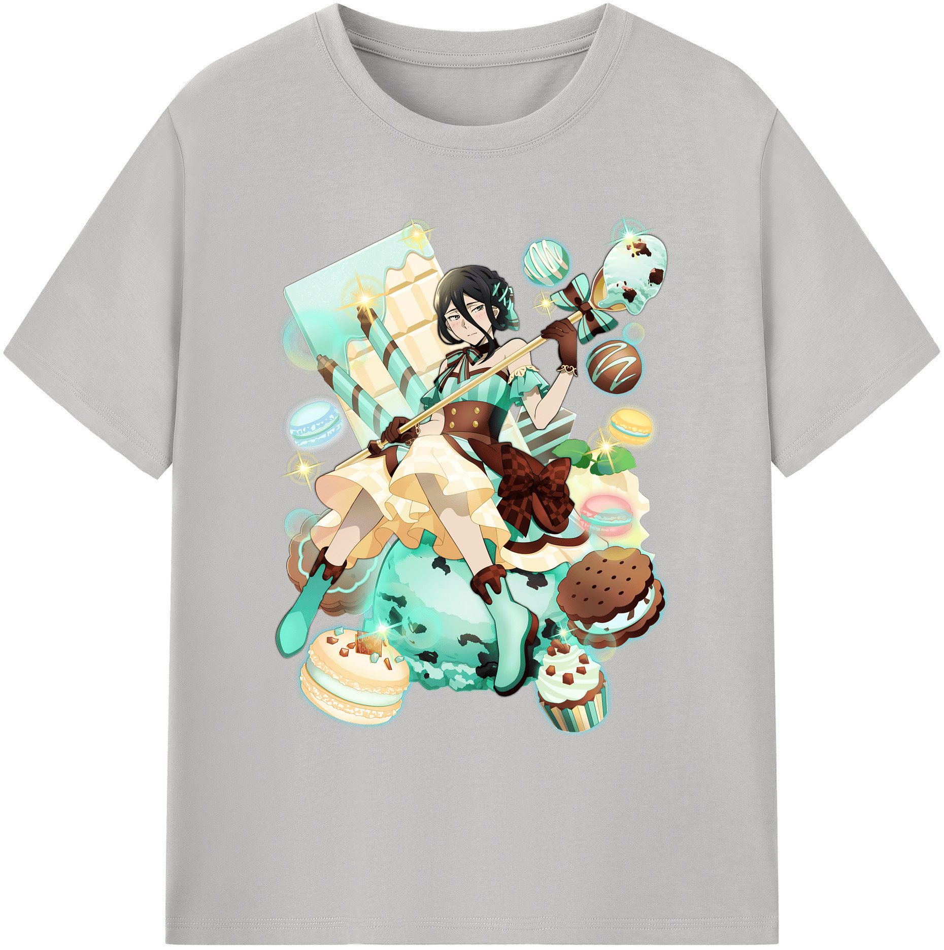 （画像用） 文豪ストレイドッグス Bungo Stray Dogs 綿100％ メンズ半袖Tシャツ｜肌触りやわらか＆通気性