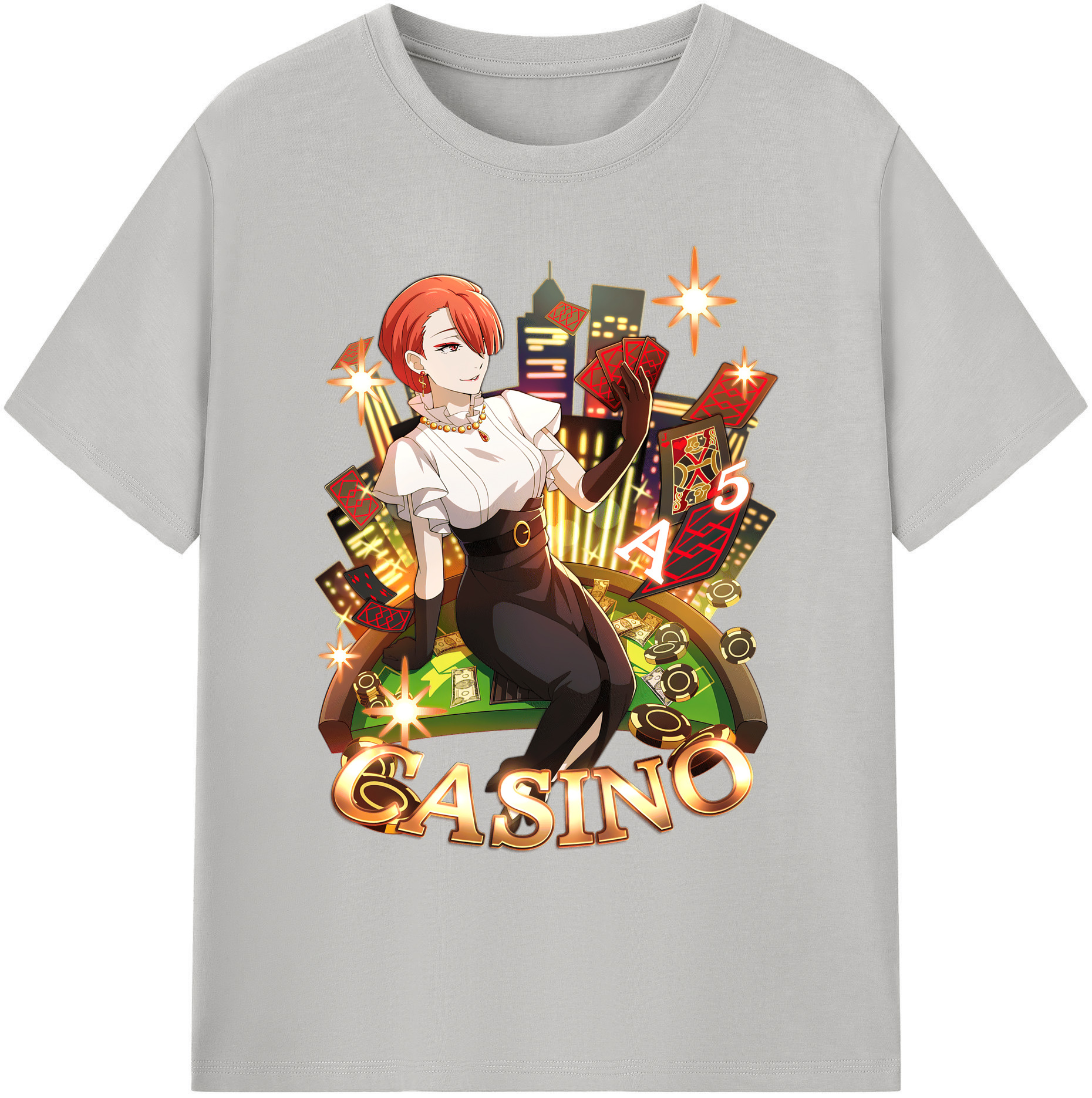 （画像用） 文豪ストレイドッグス Bungo Stray Dogs 綿100％ メンズ半袖Tシャツ｜肌触りやわらか＆通気性