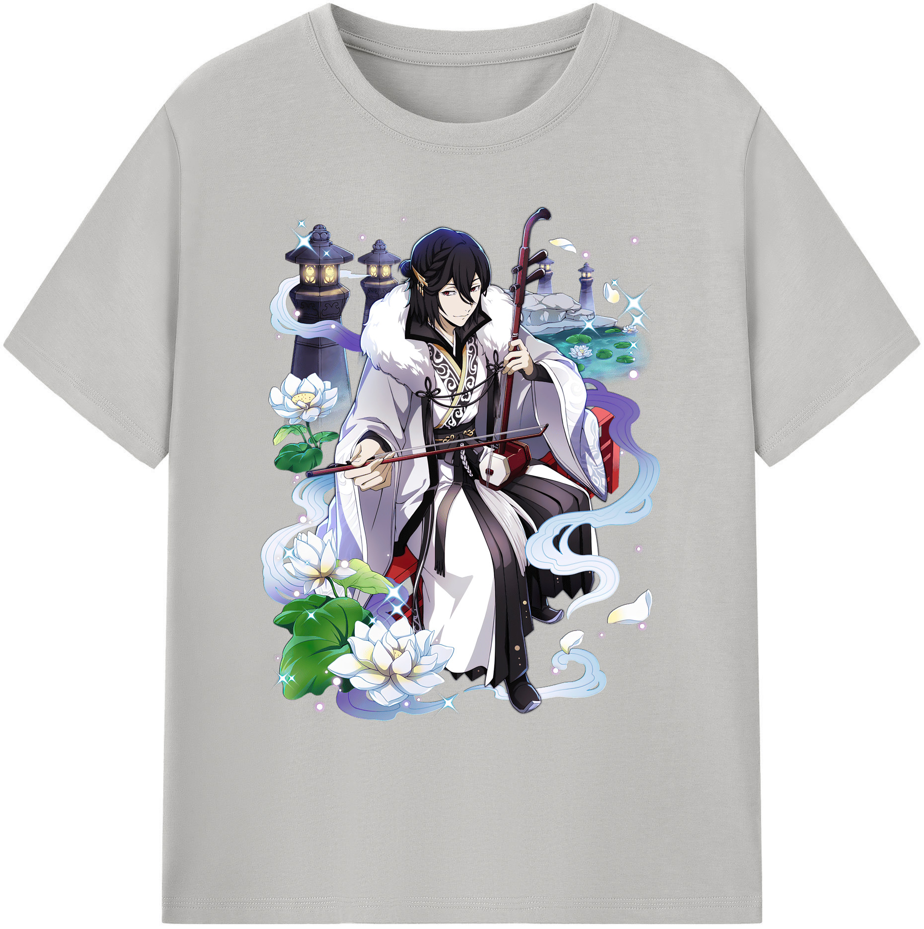 （画像用） 文豪ストレイドッグス Bungo Stray Dogs 綿100％ メンズ半袖Tシャツ｜肌触りやわらか＆通気性