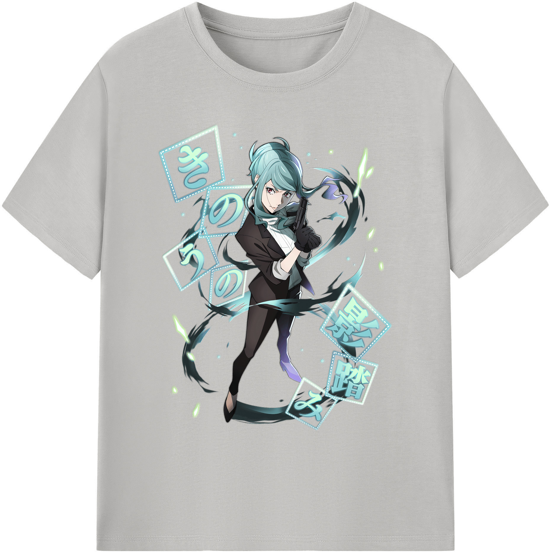 （画像用） 文豪ストレイドッグス Bungo Stray Dogs 綿100％ メンズ半袖Tシャツ｜肌触りやわらか＆通気性