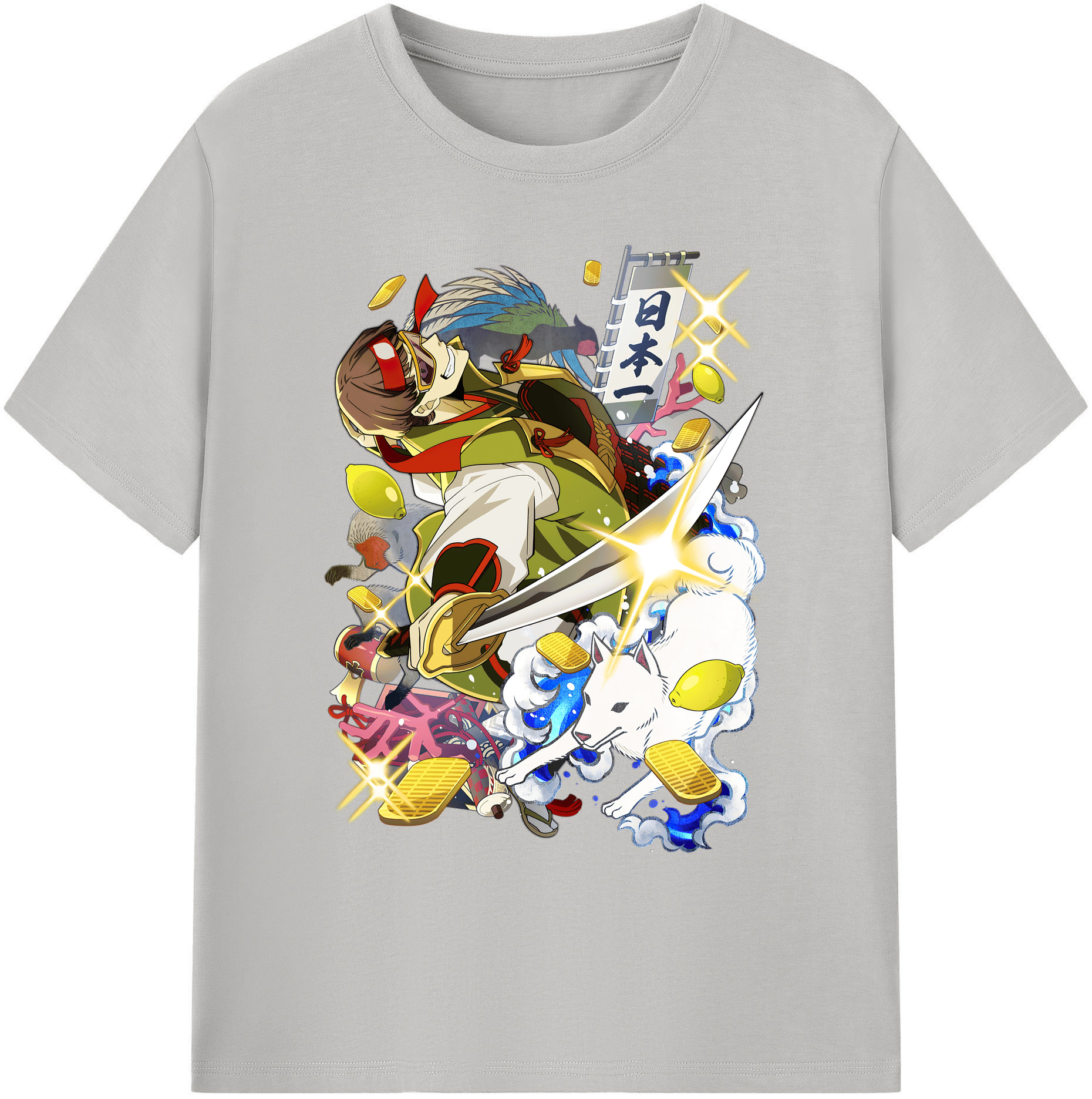 （画像用） 文豪ストレイドッグス Bungo Stray Dogs 綿100％ メンズ半袖Tシャツ｜肌触りやわらか＆通気性