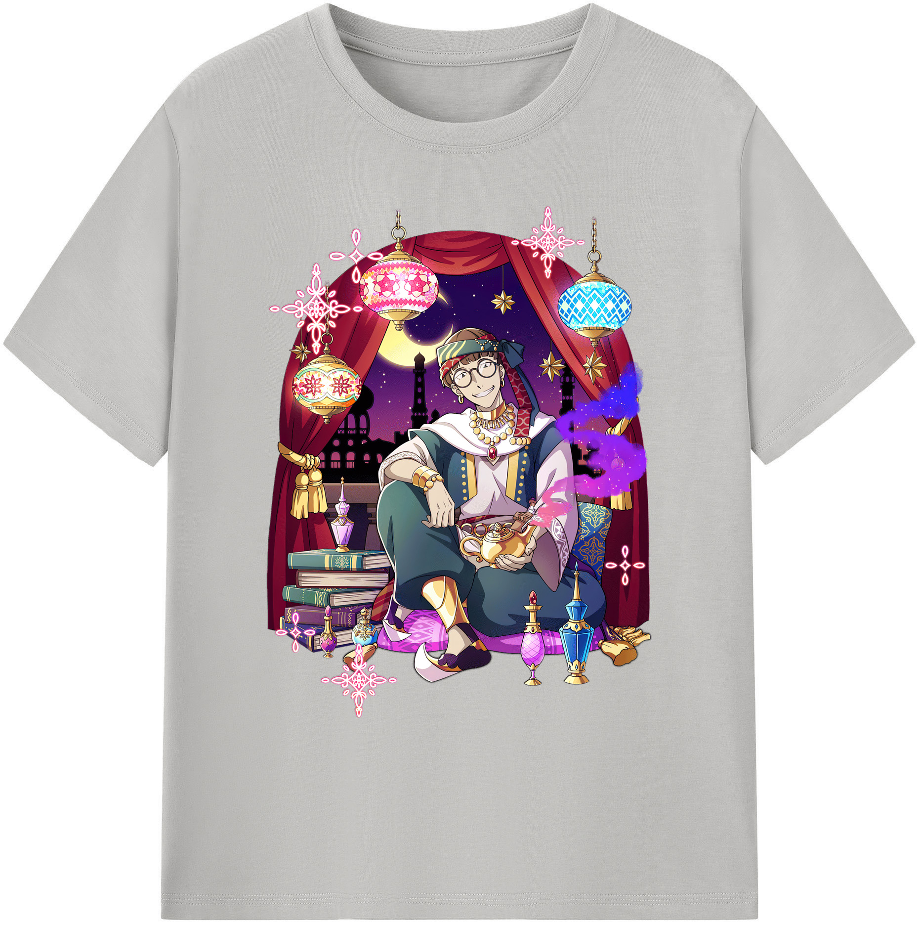 （画像用） 文豪ストレイドッグス Bungo Stray Dogs 綿100％ メンズ半袖Tシャツ｜肌触りやわらか＆通気性
