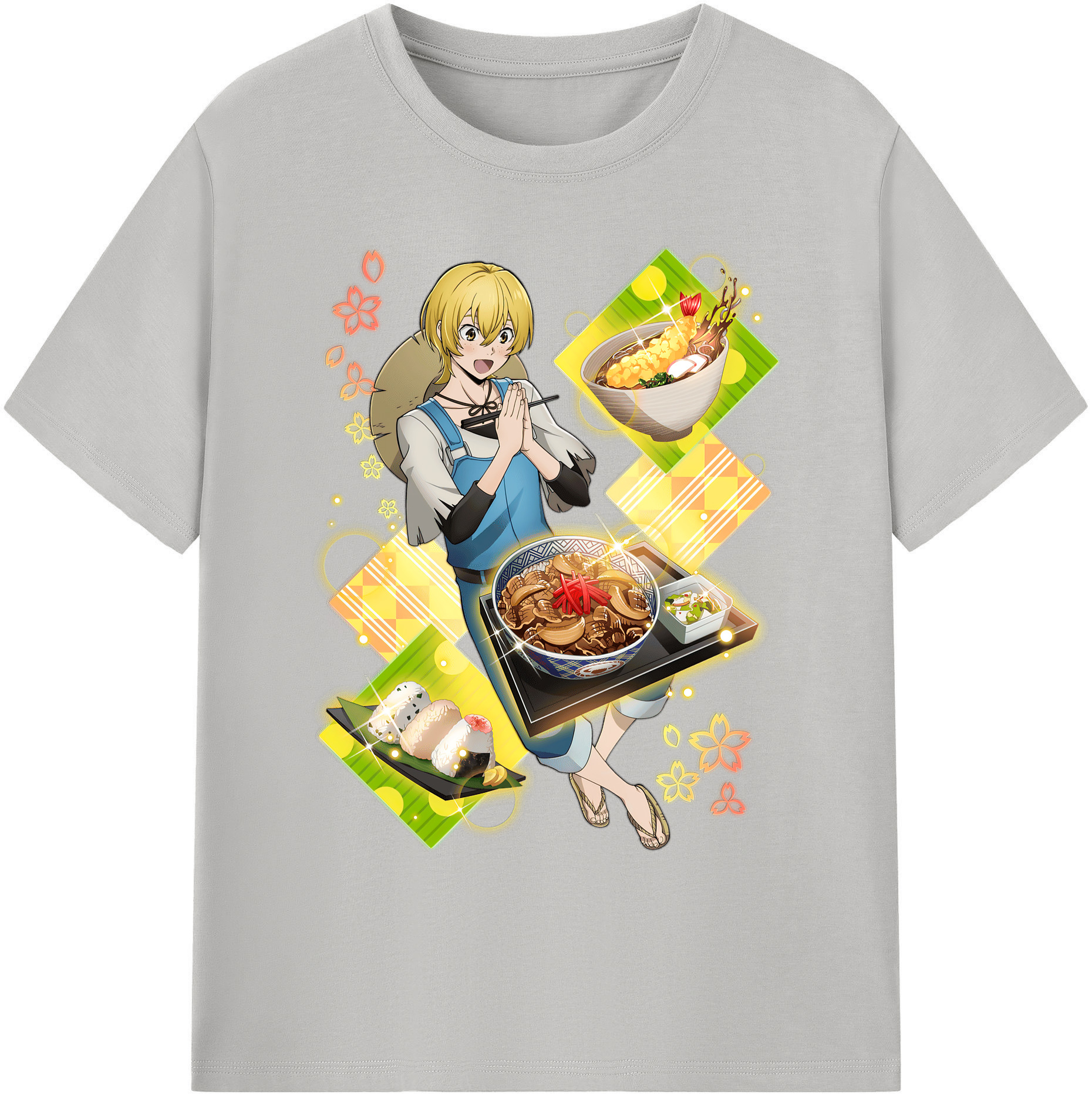 （画像用） 文豪ストレイドッグス Bungo Stray Dogs 綿100％ メンズ半袖Tシャツ｜肌触りやわらか＆通気性