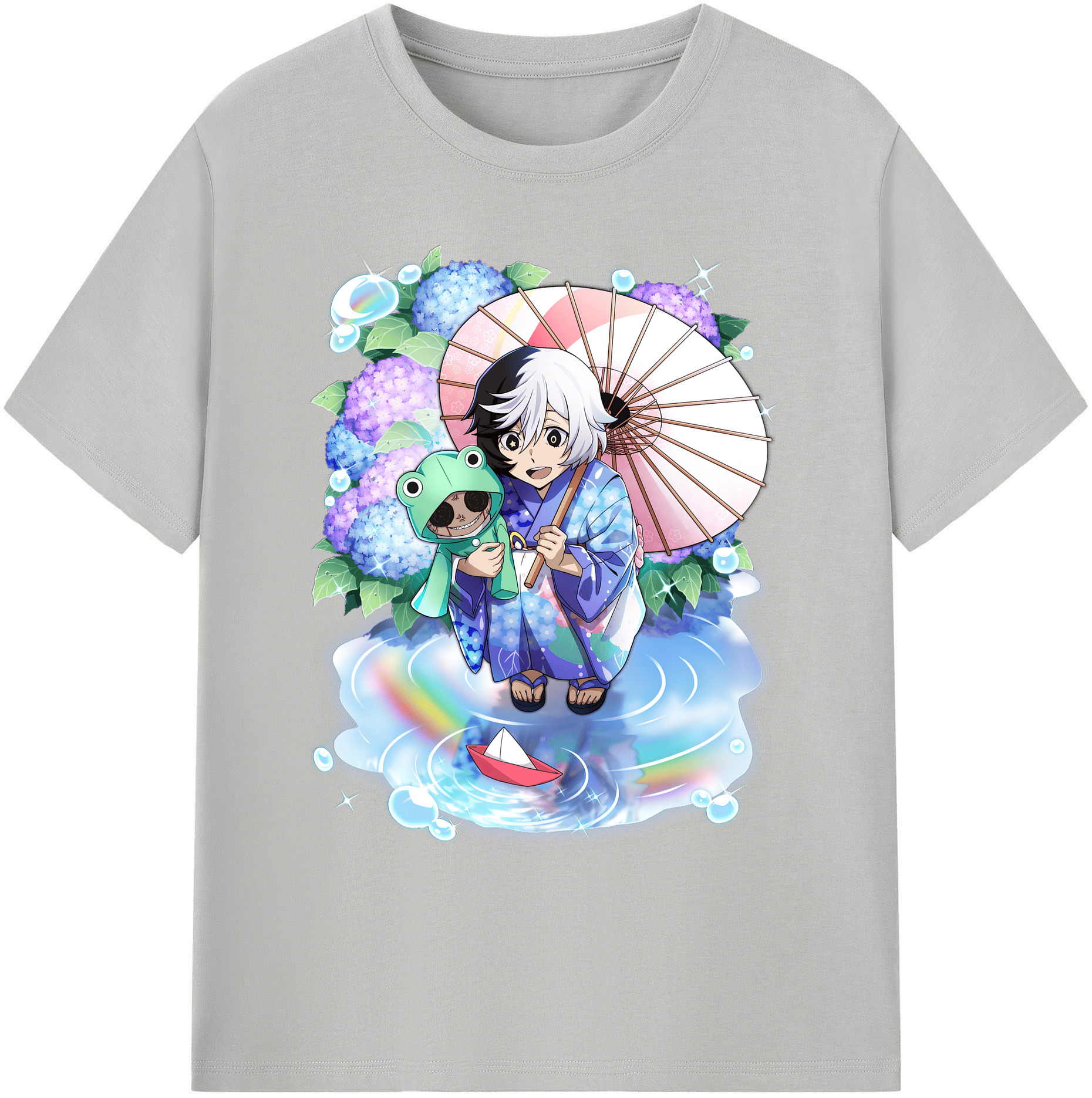 （画像用） 文豪ストレイドッグス Bungo Stray Dogs 綿100％ メンズ半袖Tシャツ｜肌触りやわらか＆通気性