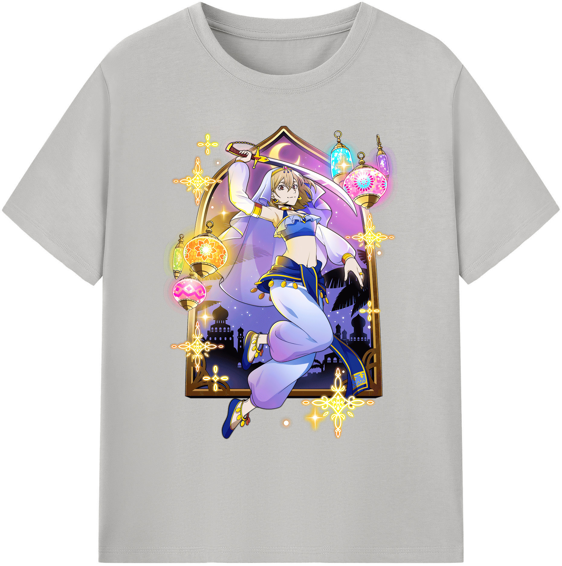 （画像用） 文豪ストレイドッグス Bungo Stray Dogs 綿100％ メンズ半袖Tシャツ｜肌触りやわらか＆通気性