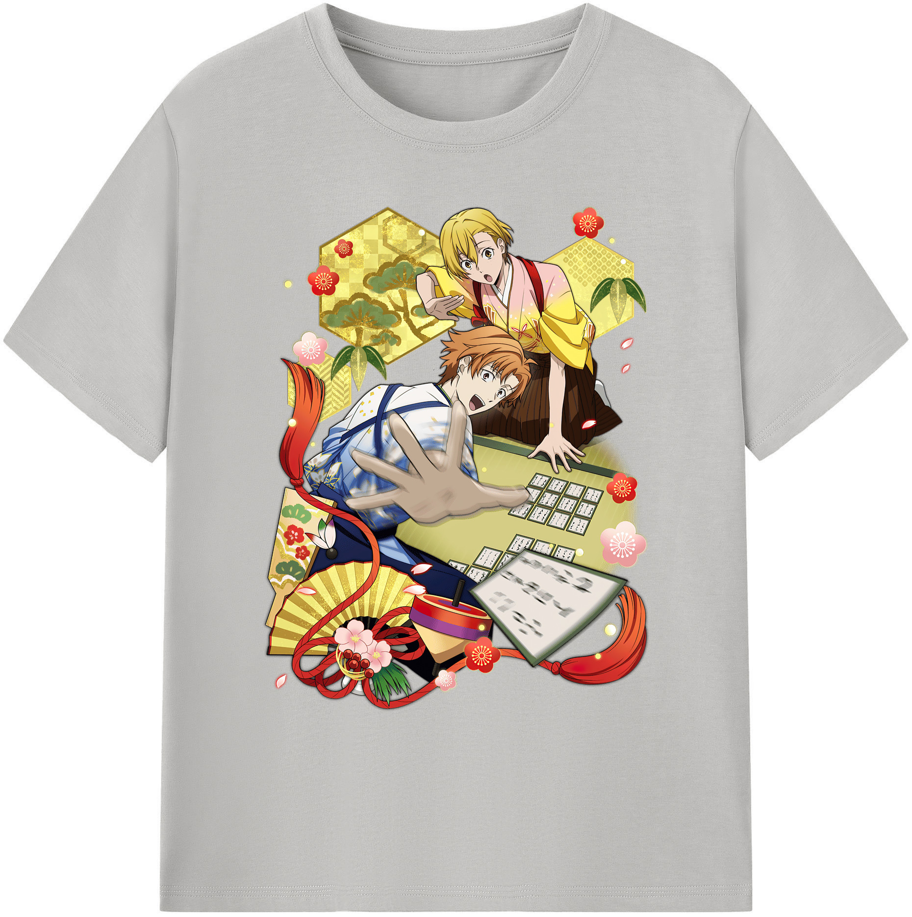 （画像用） 文豪ストレイドッグス Bungo Stray Dogs 綿100％ メンズ半袖Tシャツ｜肌触りやわらか＆通気性