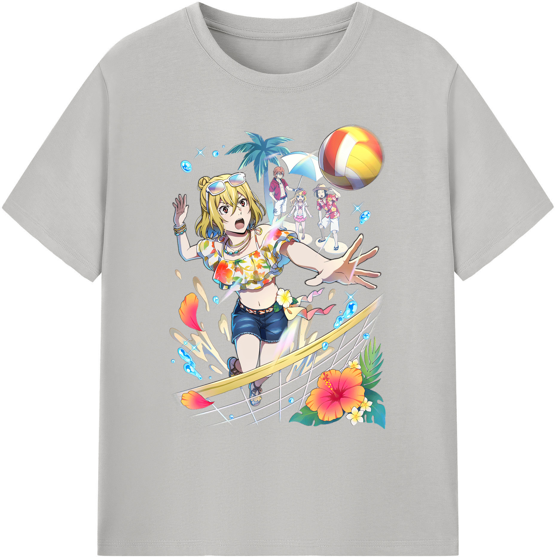 （画像用） 文豪ストレイドッグス Bungo Stray Dogs 綿100％ メンズ半袖Tシャツ｜肌触りやわらか＆通気性