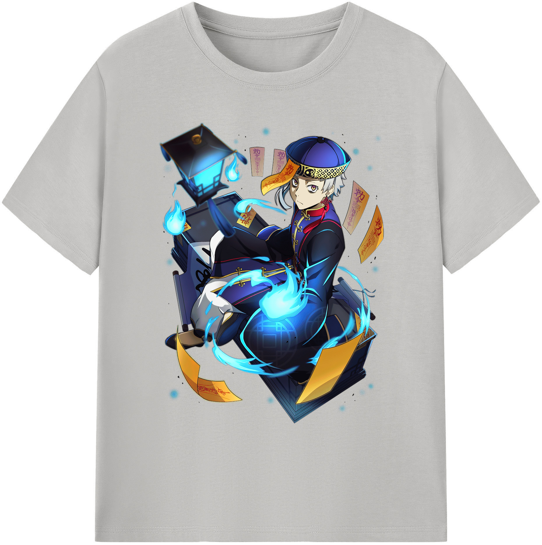 （画像用） 文豪ストレイドッグス Bungo Stray Dogs 綿100％ メンズ半袖Tシャツ｜肌触りやわらか＆通気性