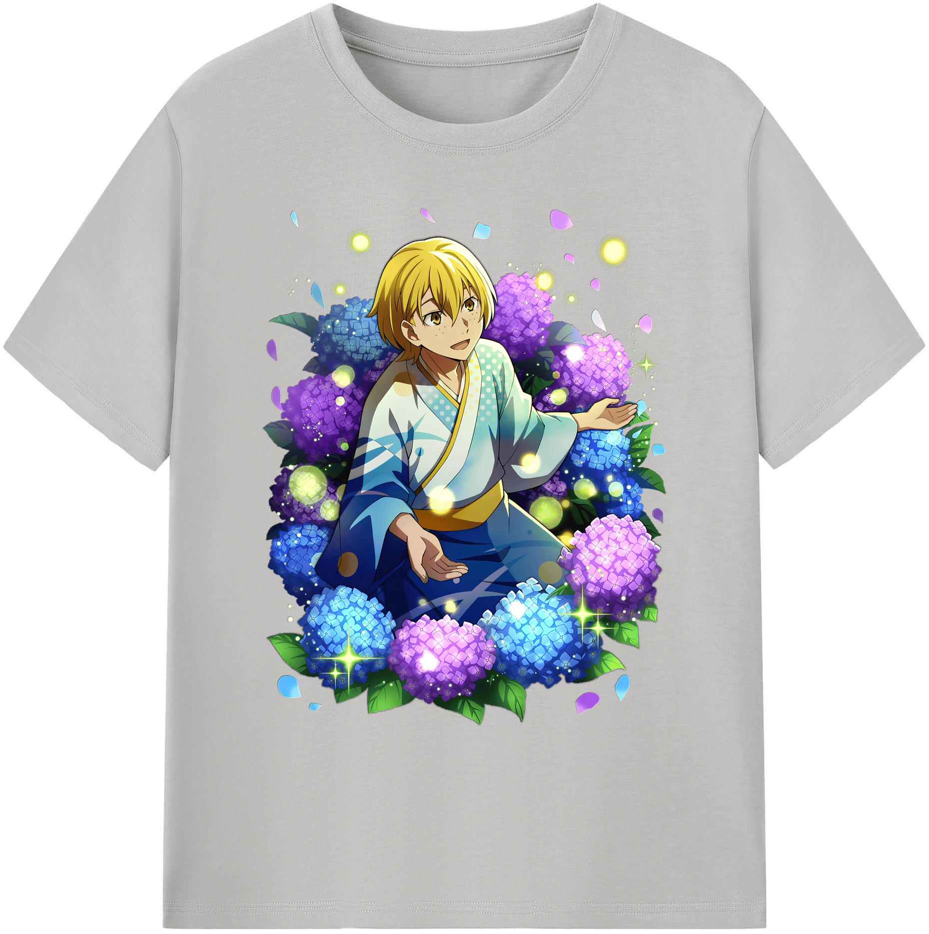 文豪ストレイドッグス Bungo Stray Dogs 綿100％ メンズ半袖Tシャツ｜肌触りやわらか＆通気性