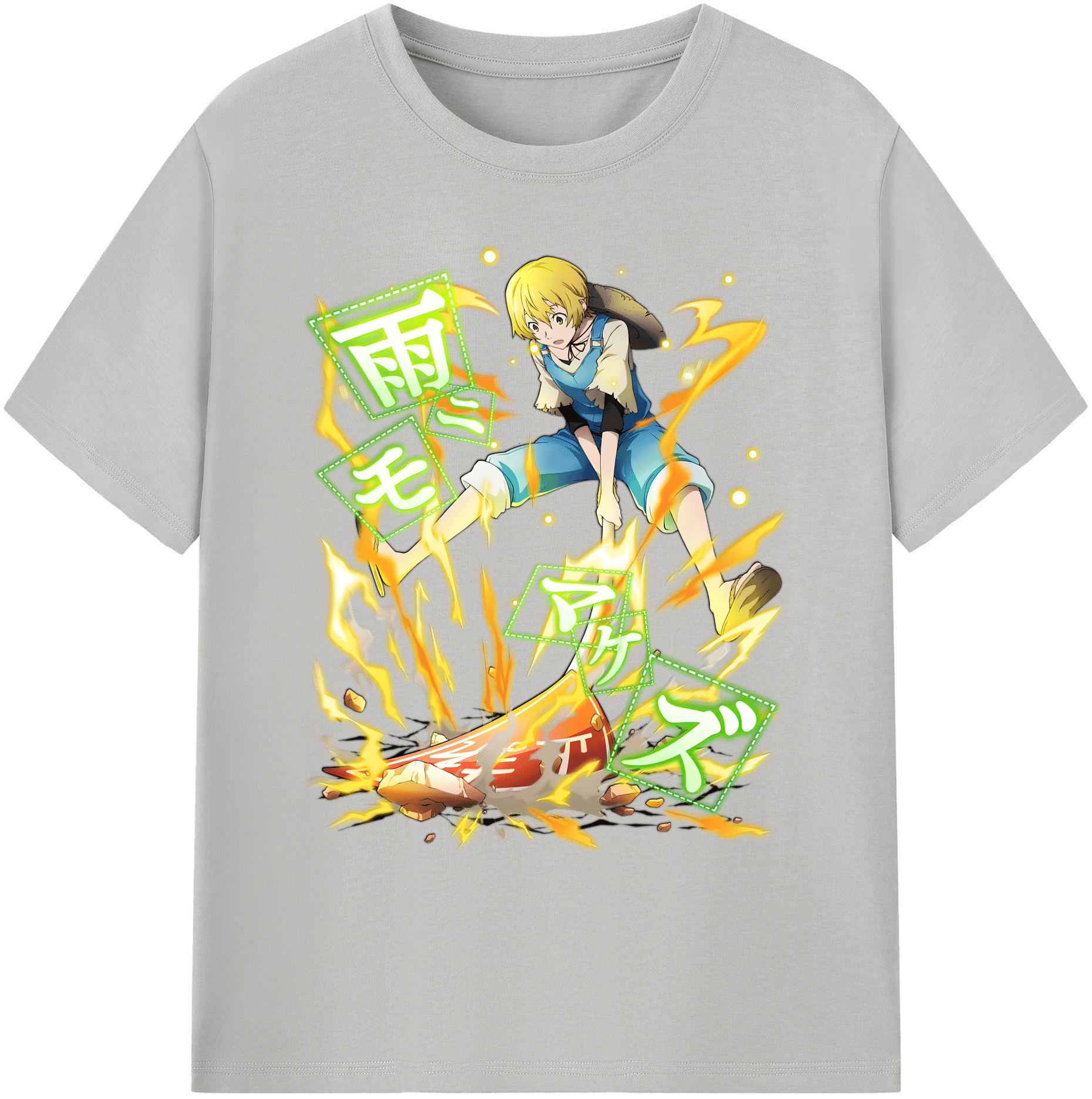 （画像用） 文豪ストレイドッグス Bungo Stray Dogs 綿100％ メンズ半袖Tシャツ｜肌触りやわらか＆通気性